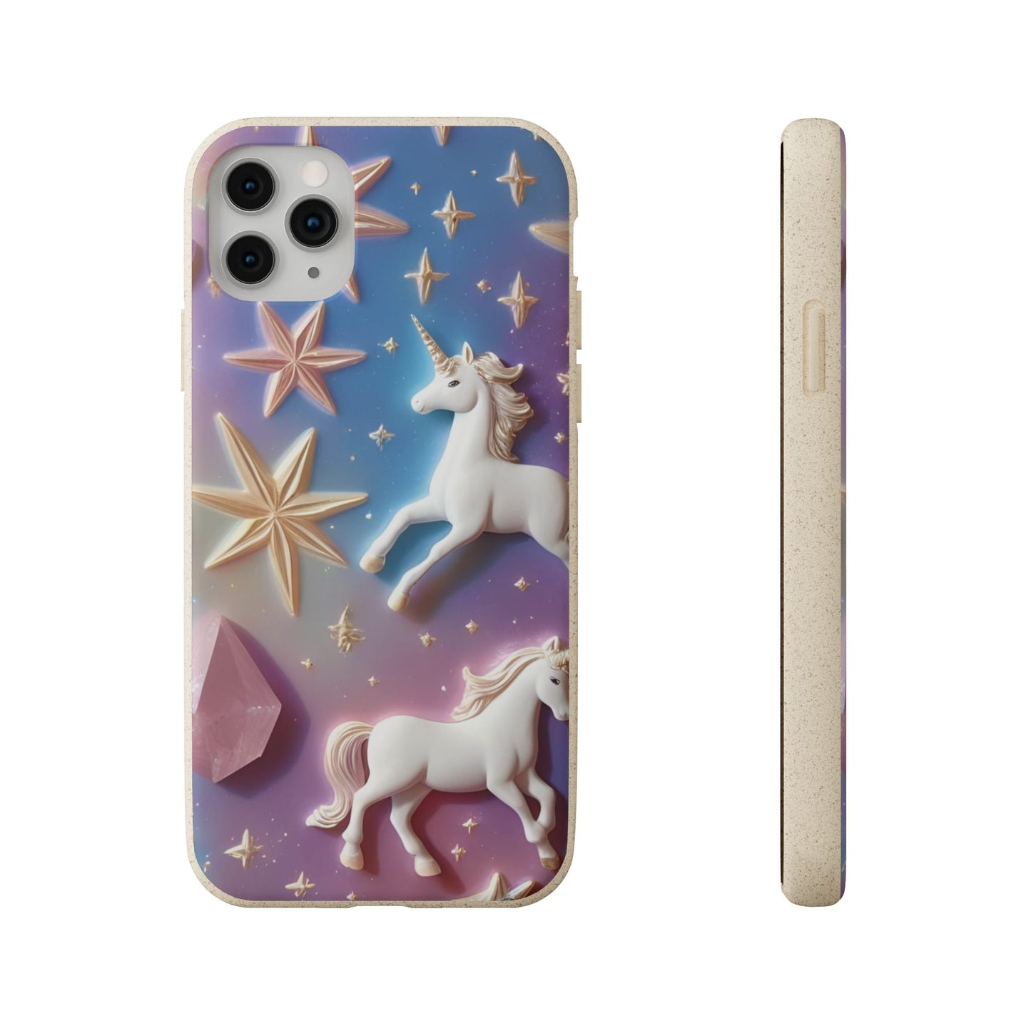 Unicorns & Gems - Biodegradable Case