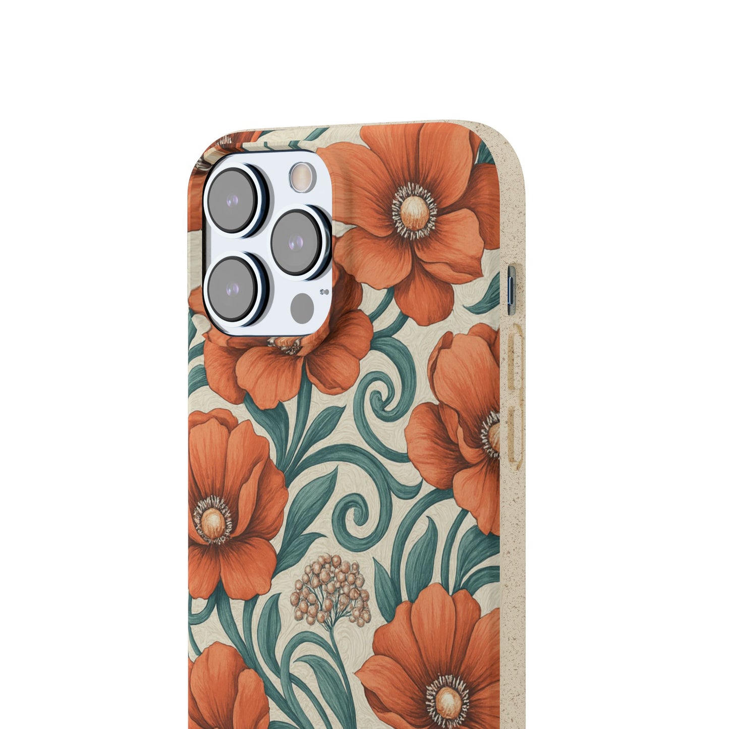 Floral Vines and Vibes - Biodegradable Case