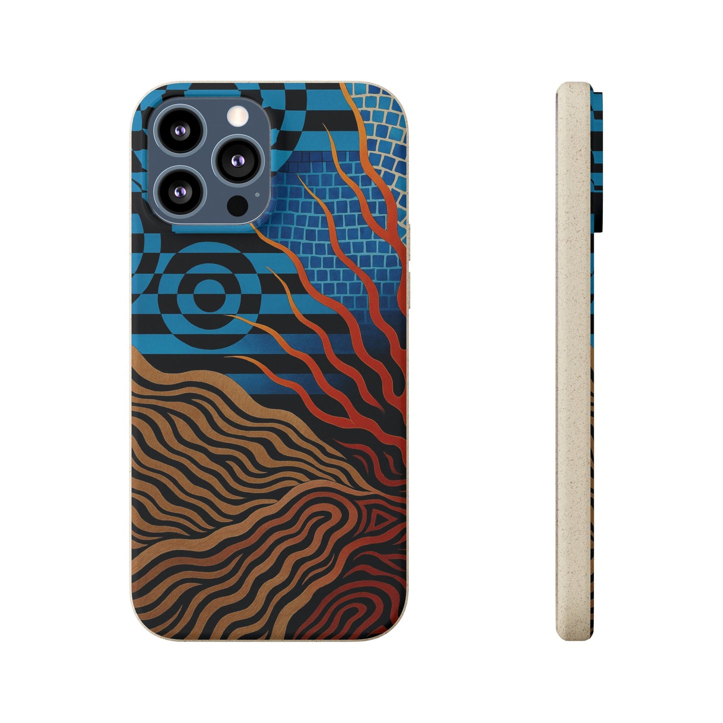 Disco Abstract Sunburst - Biodegradable Case