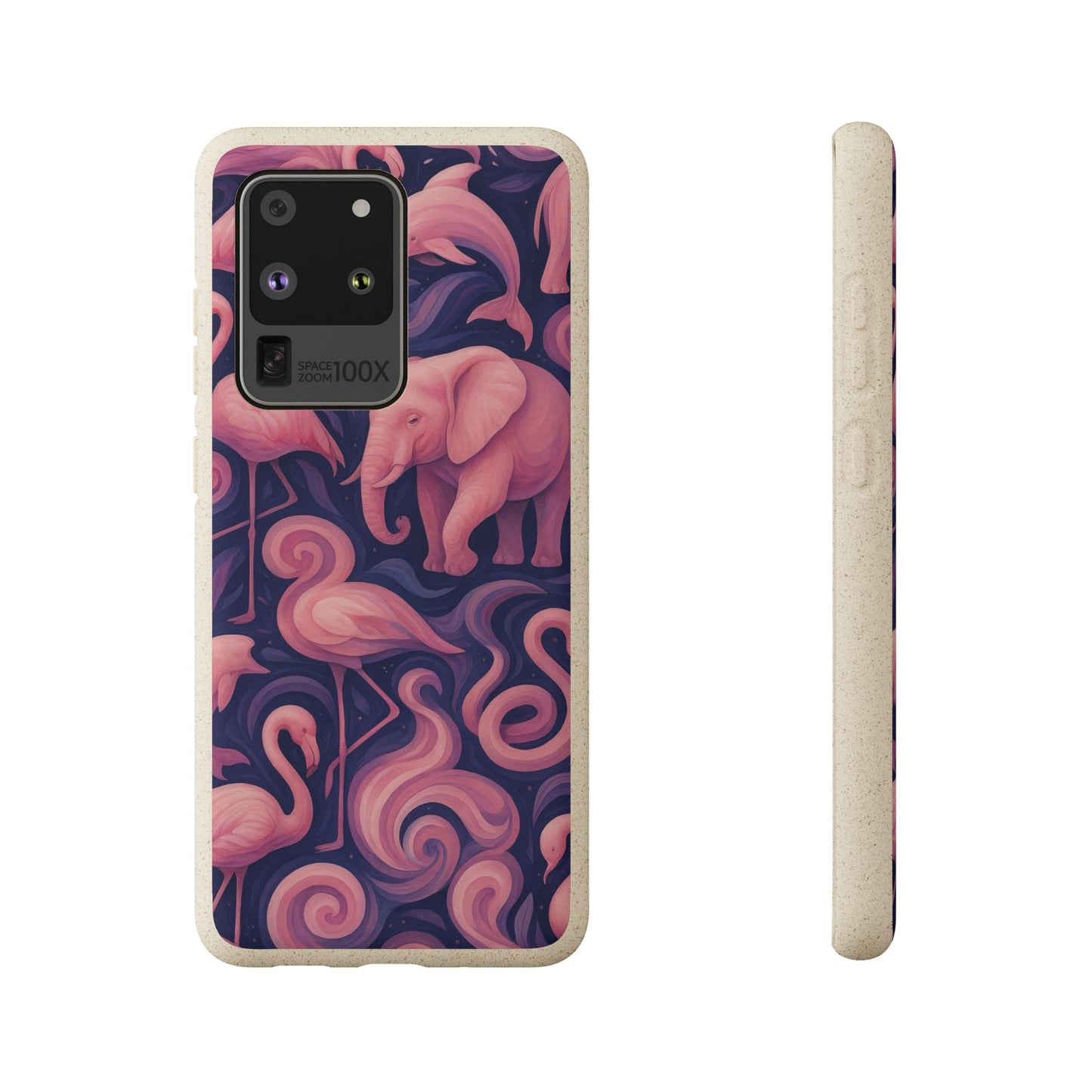 Pink Animalia - Biodegradable Case
