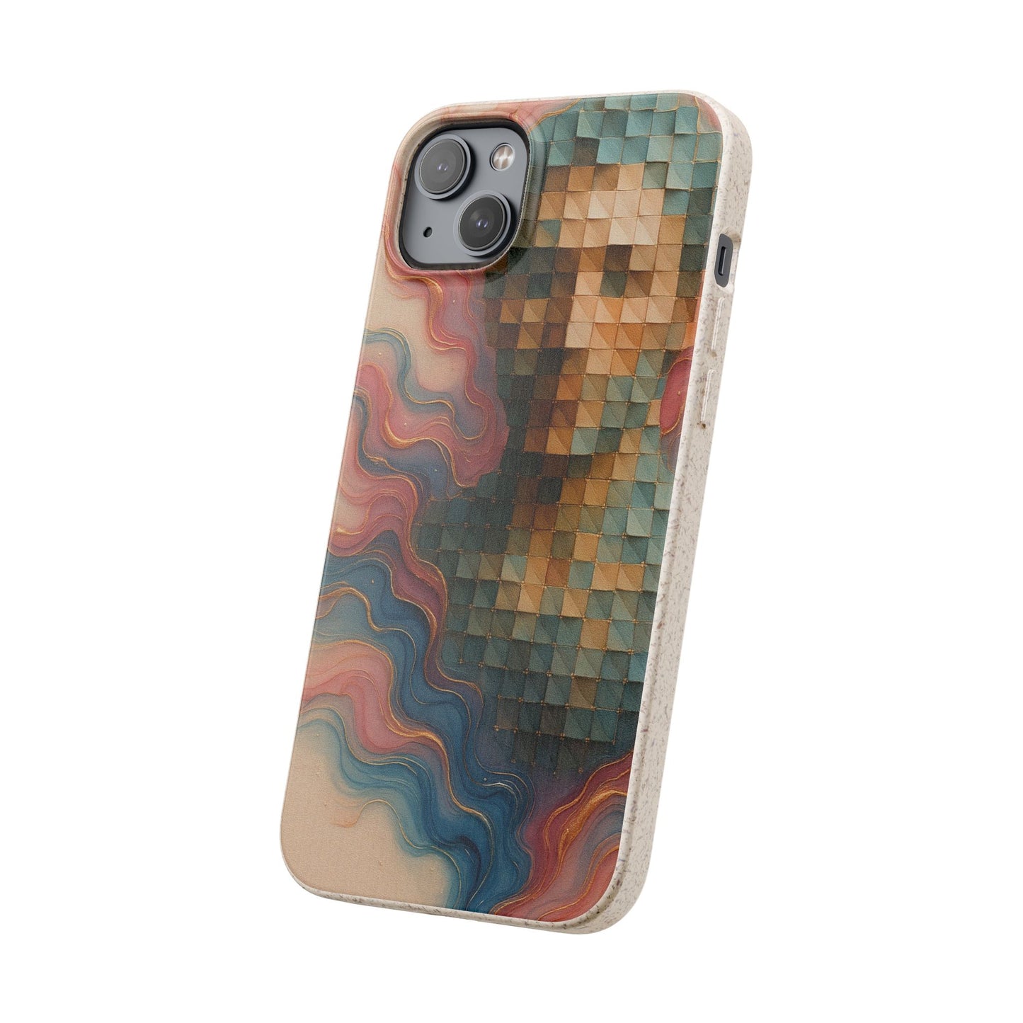 Mosaic Dreams & Liquid Flow - Biodegradable Case