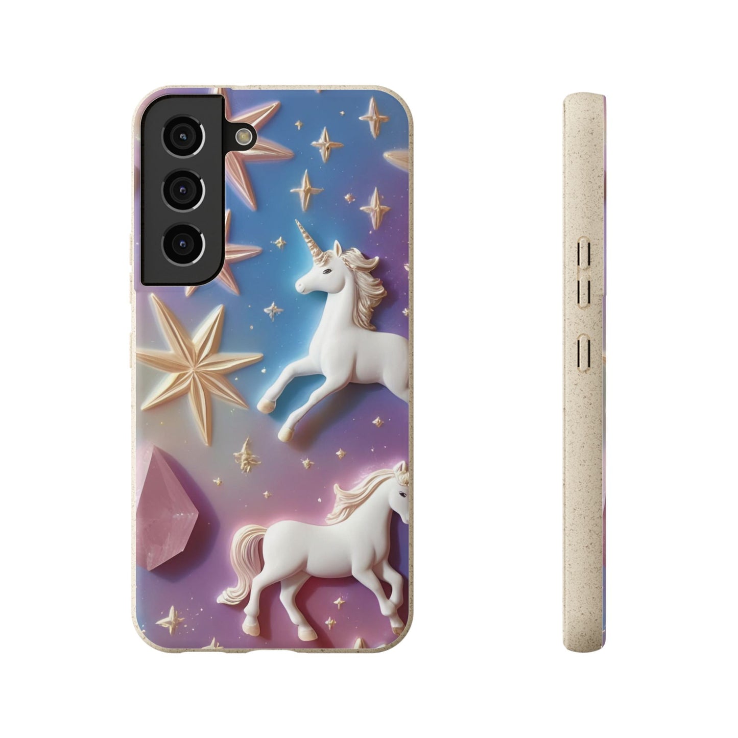 Unicorns & Gems - Biodegradable Case