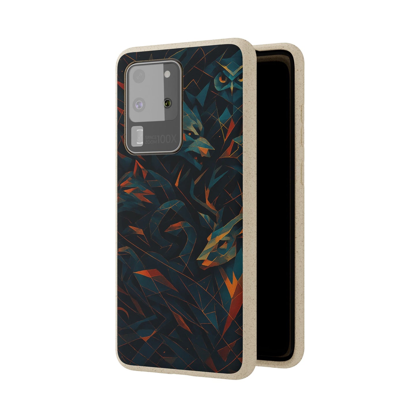 Geometric Shadow Animals - Biodegradable Case