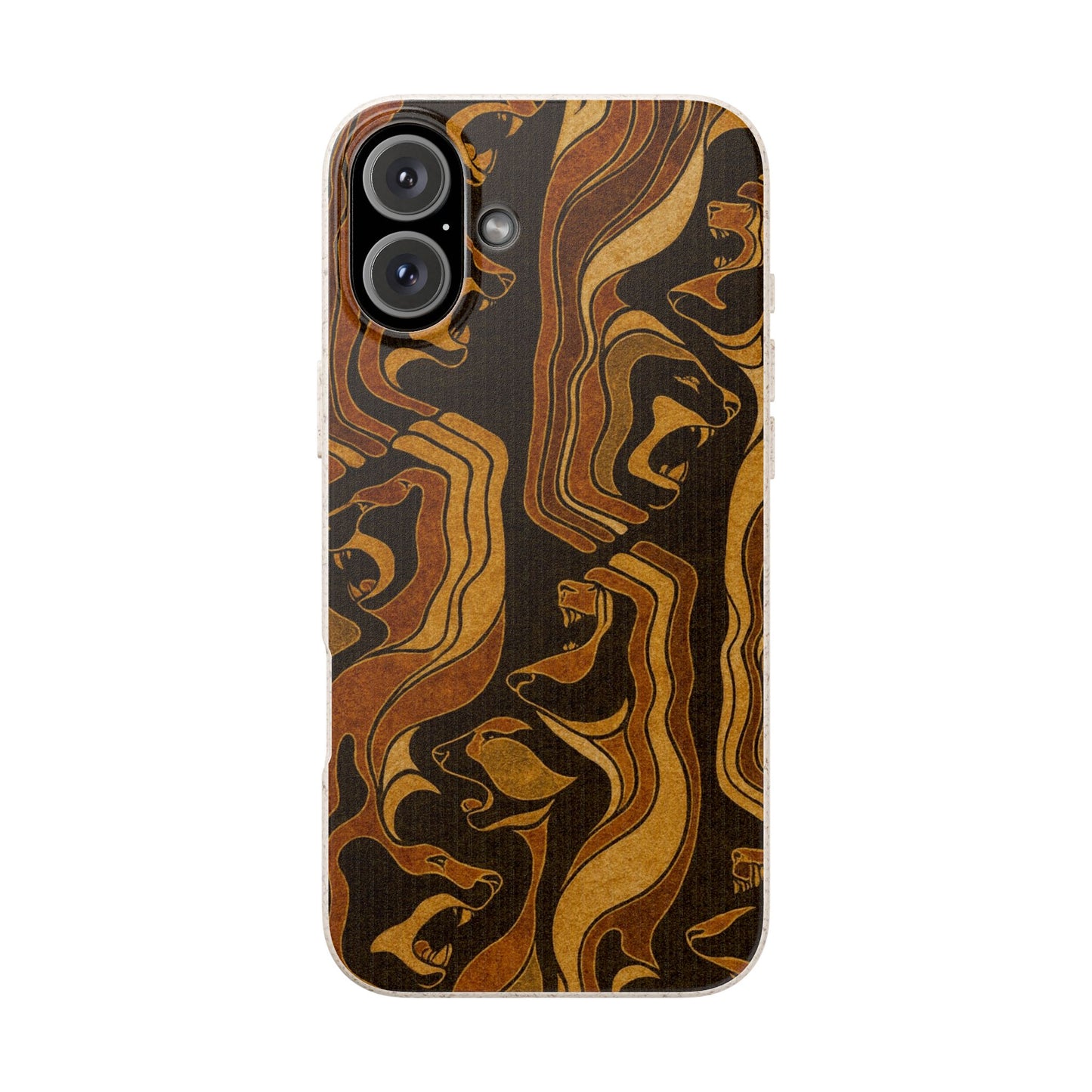 Wooden Wolves of Night - Biodegradable Case