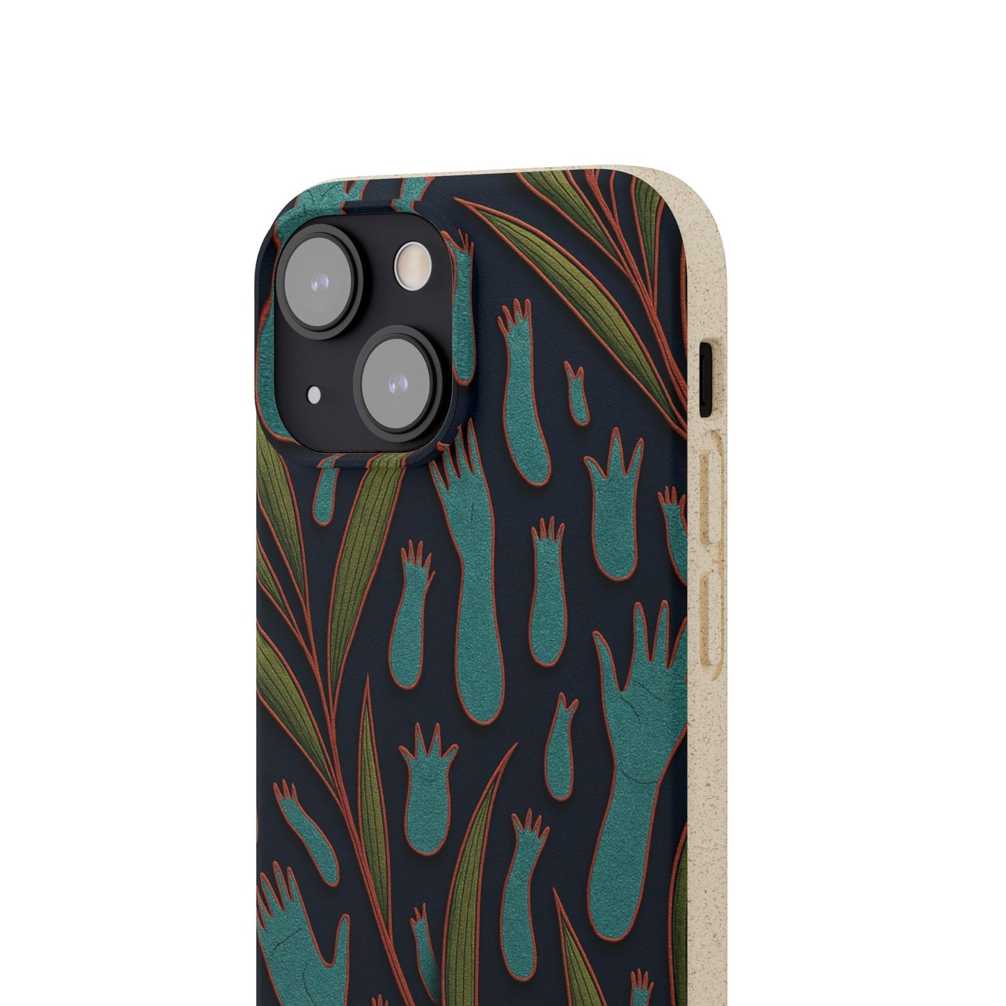 Handprints and Foliage - Biodegradable Case