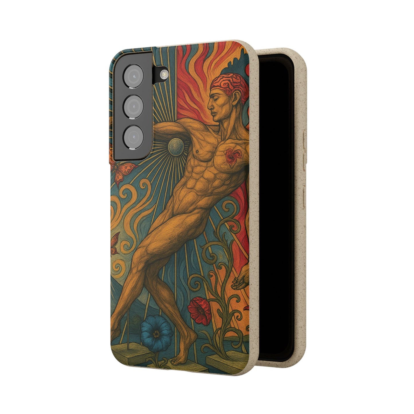 Mind, Spirit & Art - Biodegradable Case
