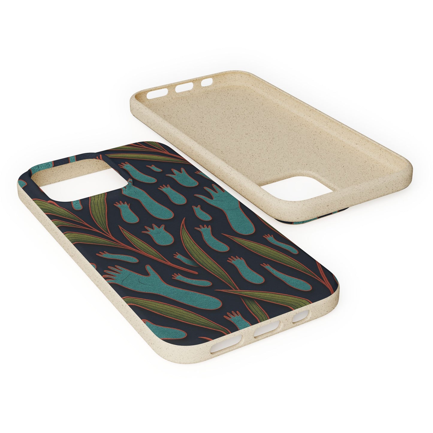 Handprints and Foliage - Biodegradable Case