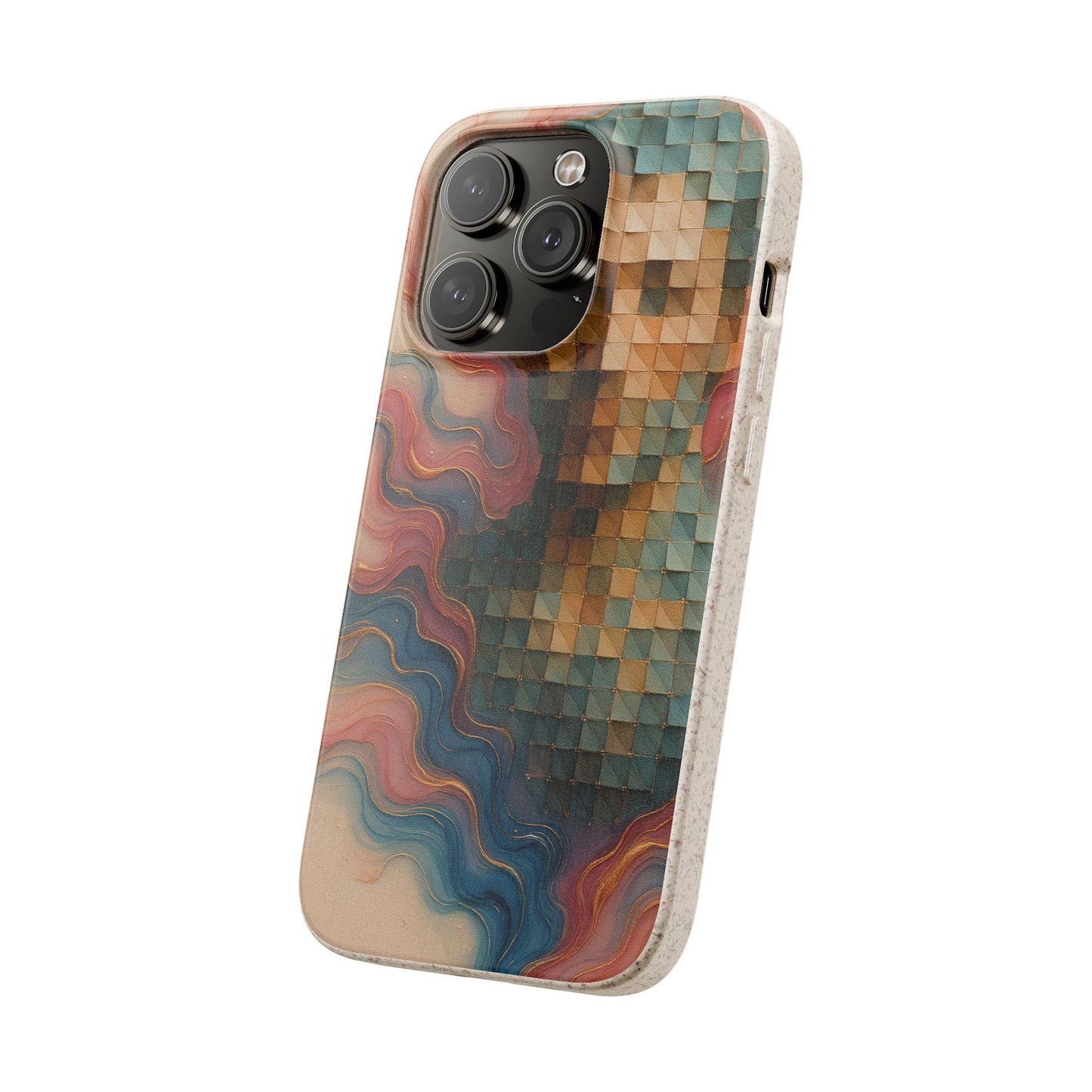 Mosaic Dreams & Liquid Flow - Biodegradable Case