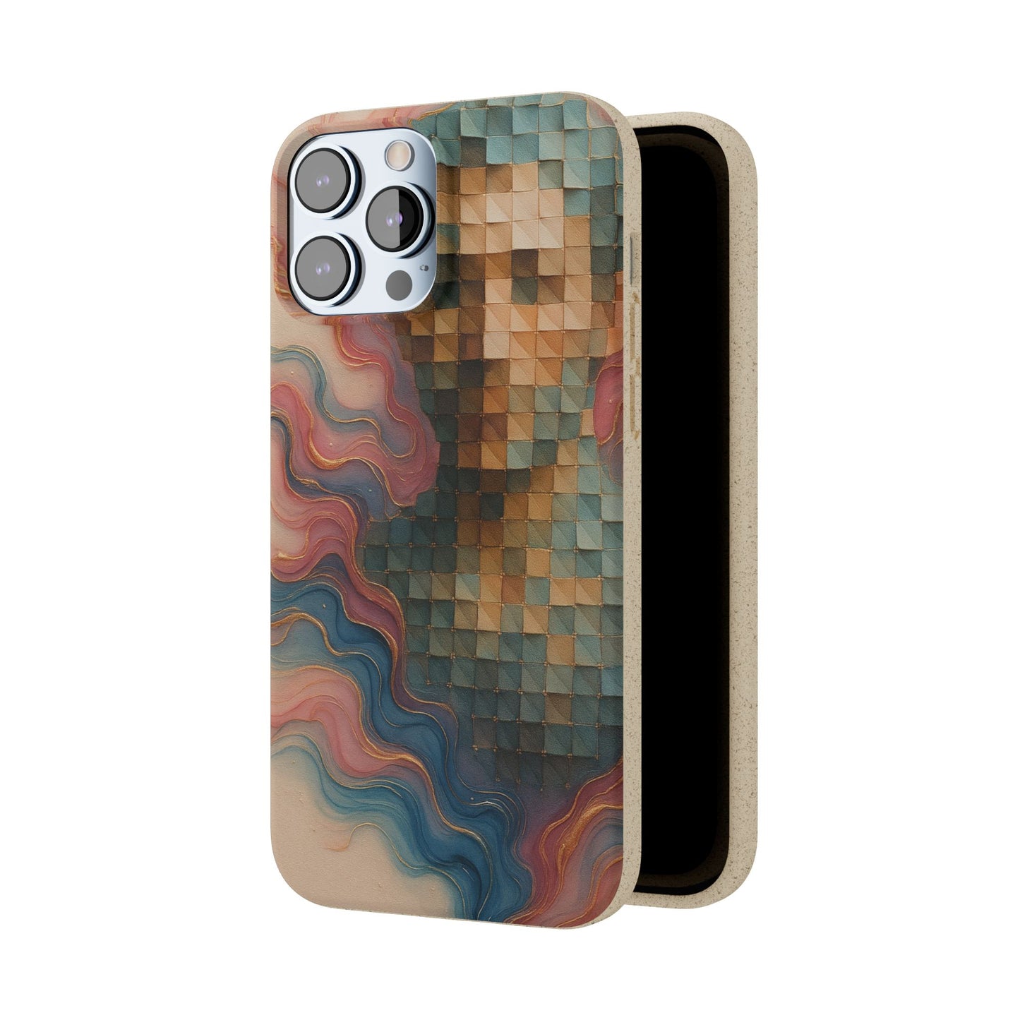 Mosaic Dreams & Liquid Flow - Biodegradable Case
