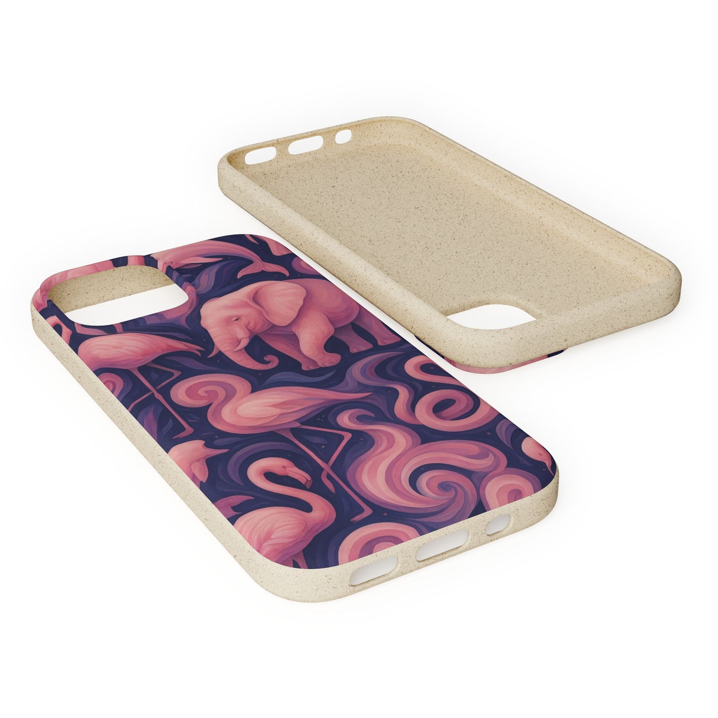 Pink Animalia - Biodegradable Case