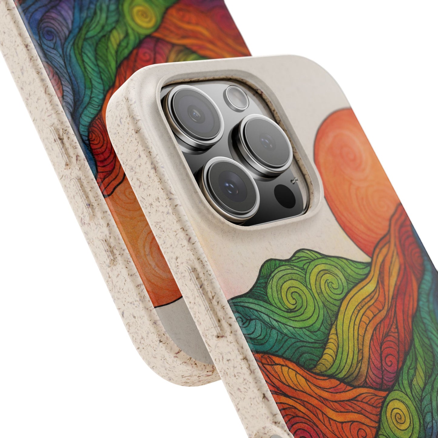 Watercolor Nature - Biodegradable Case