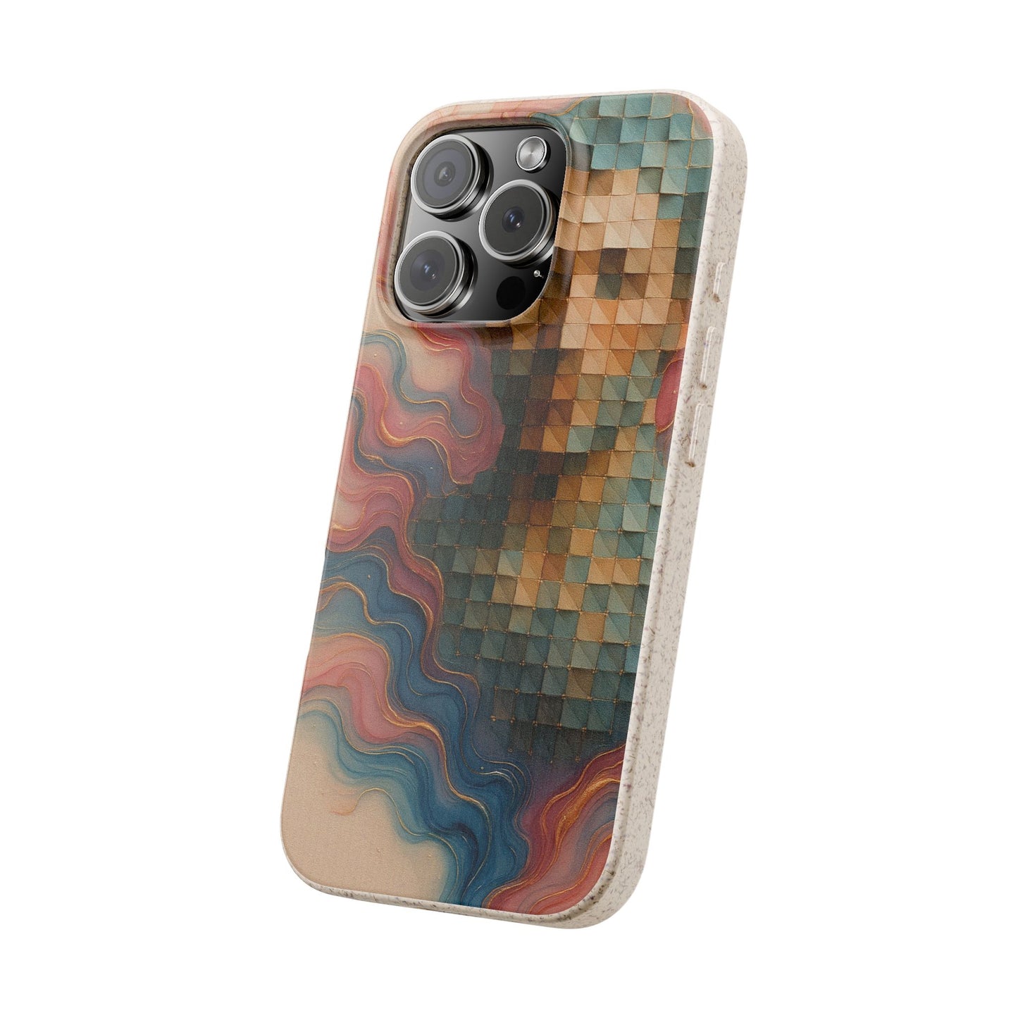 Mosaic Dreams & Liquid Flow - Biodegradable Case