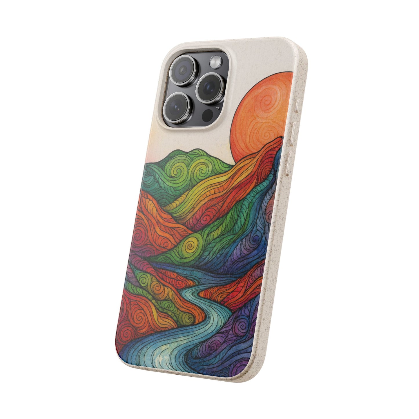 Watercolor Nature - Biodegradable Case