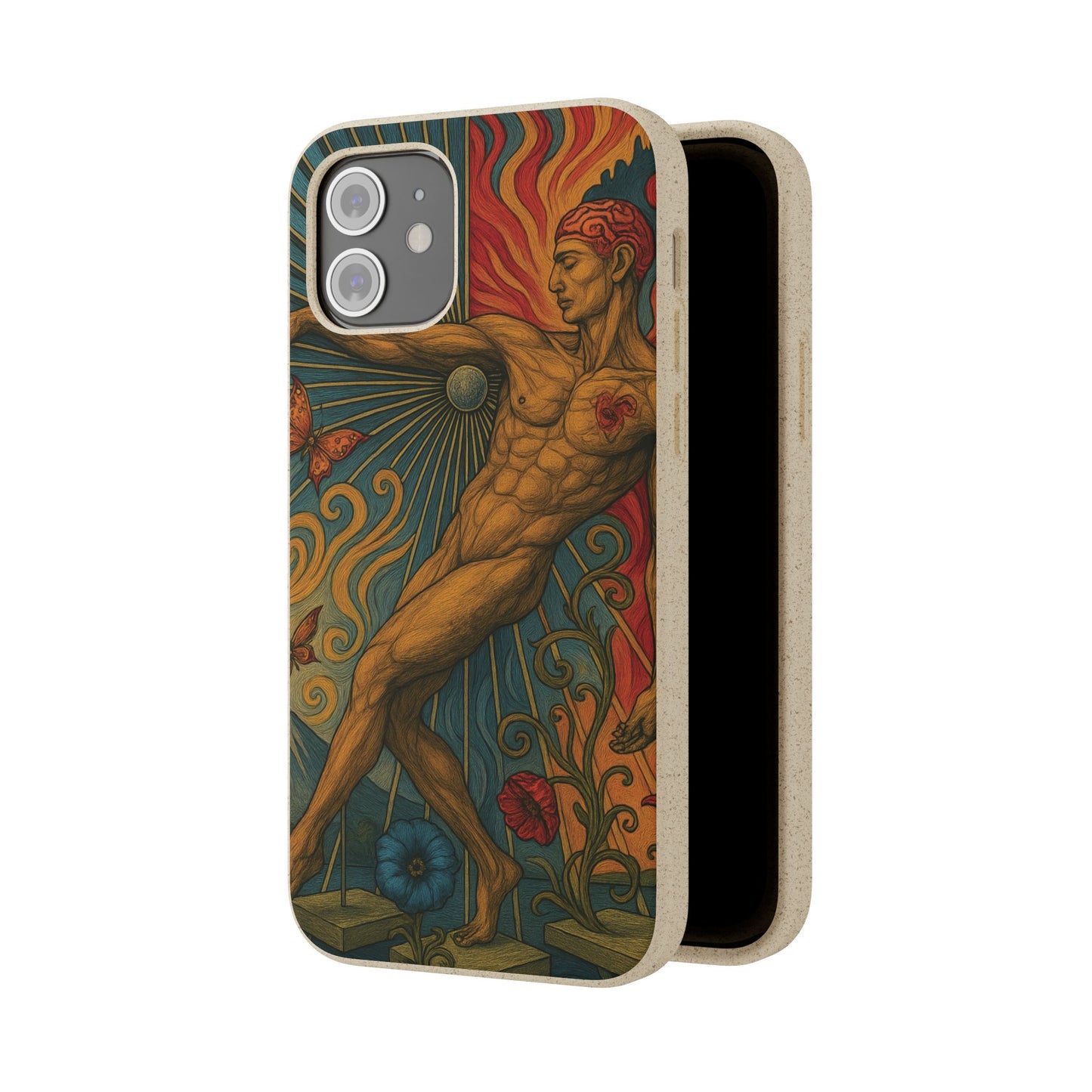 Mind, Spirit & Art - Biodegradable Case