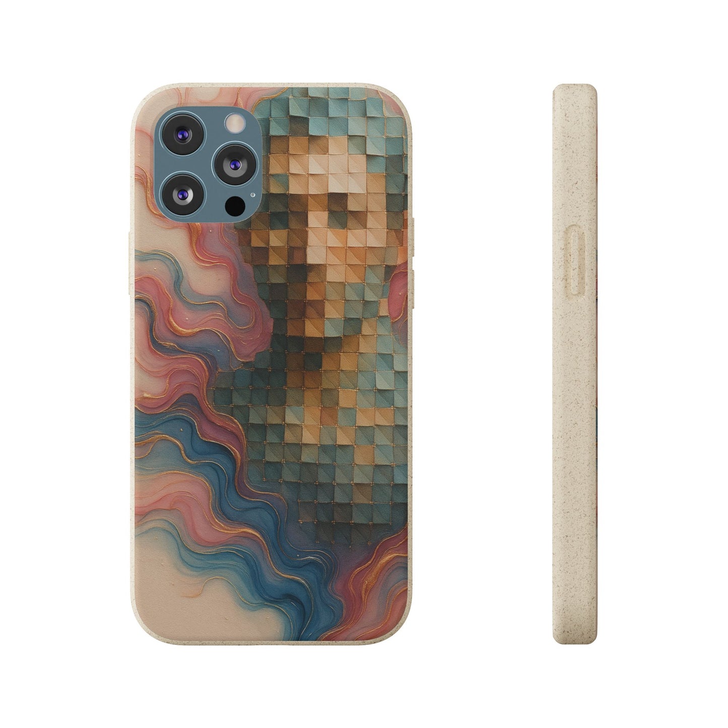 Mosaic Dreams & Liquid Flow - Biodegradable Case