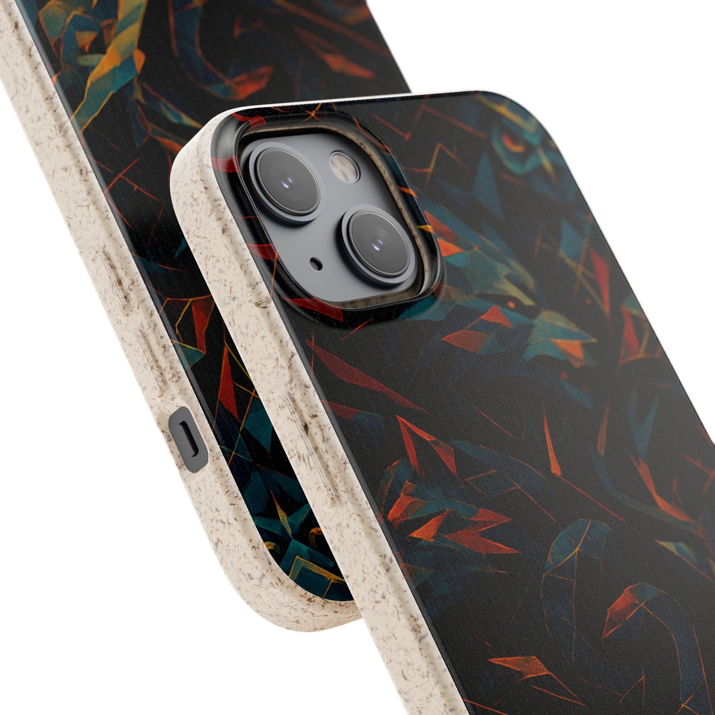 Geometric Shadow Animals - Biodegradable Case