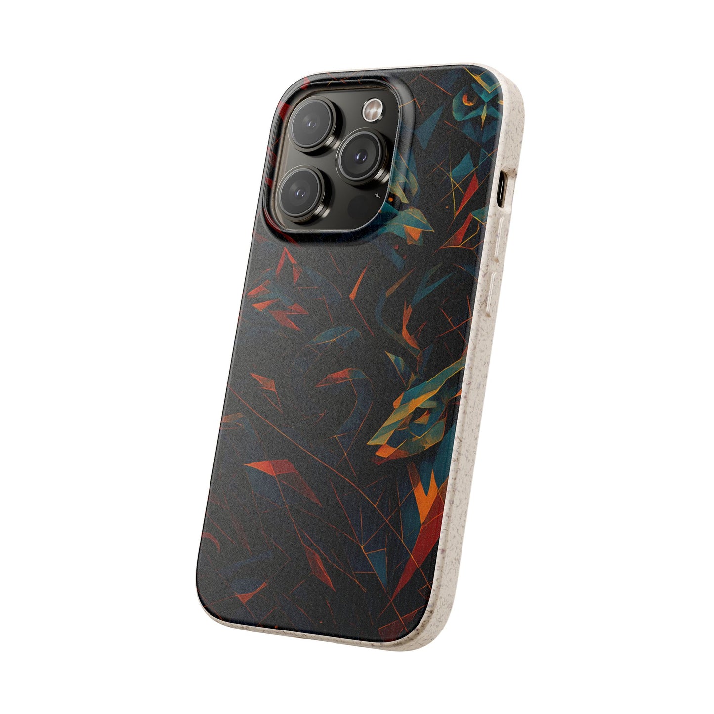 Geometric Shadow Animals - Biodegradable Case