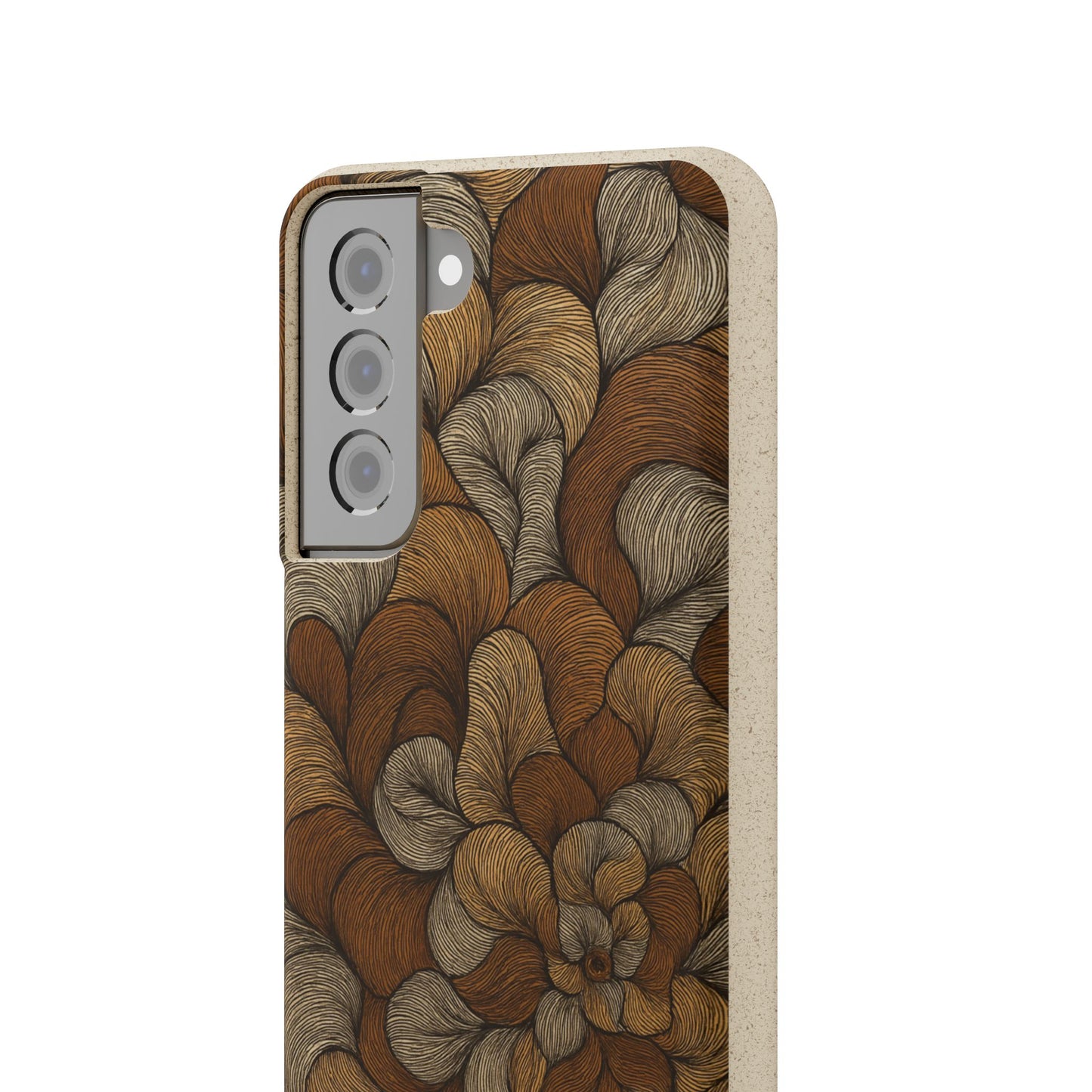 Earthy Mushroom Pedals - Biodegradable Case