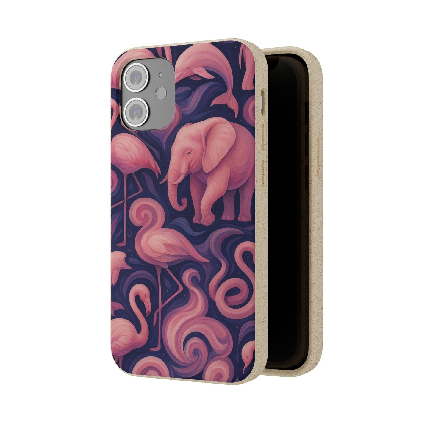 Pink Animalia - Biodegradable Case