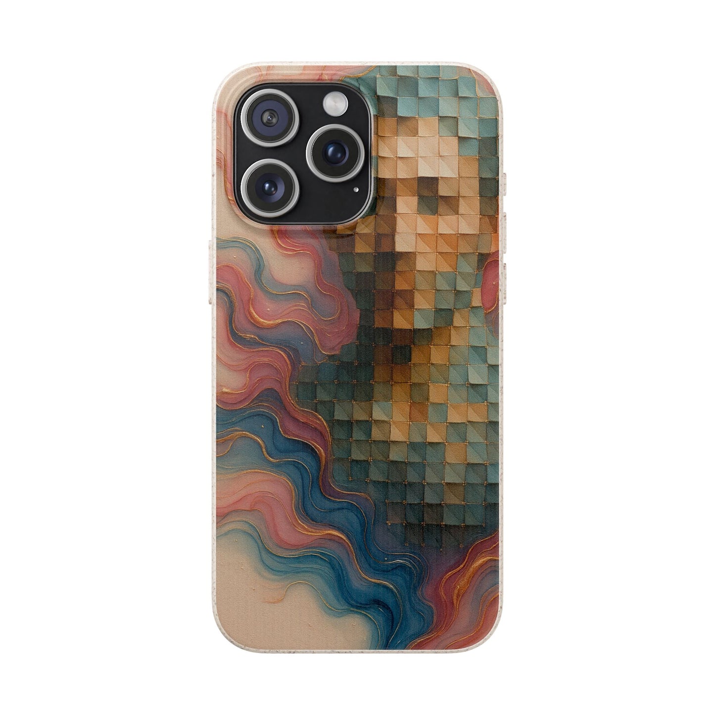 Mosaic Dreams & Liquid Flow - Biodegradable Case