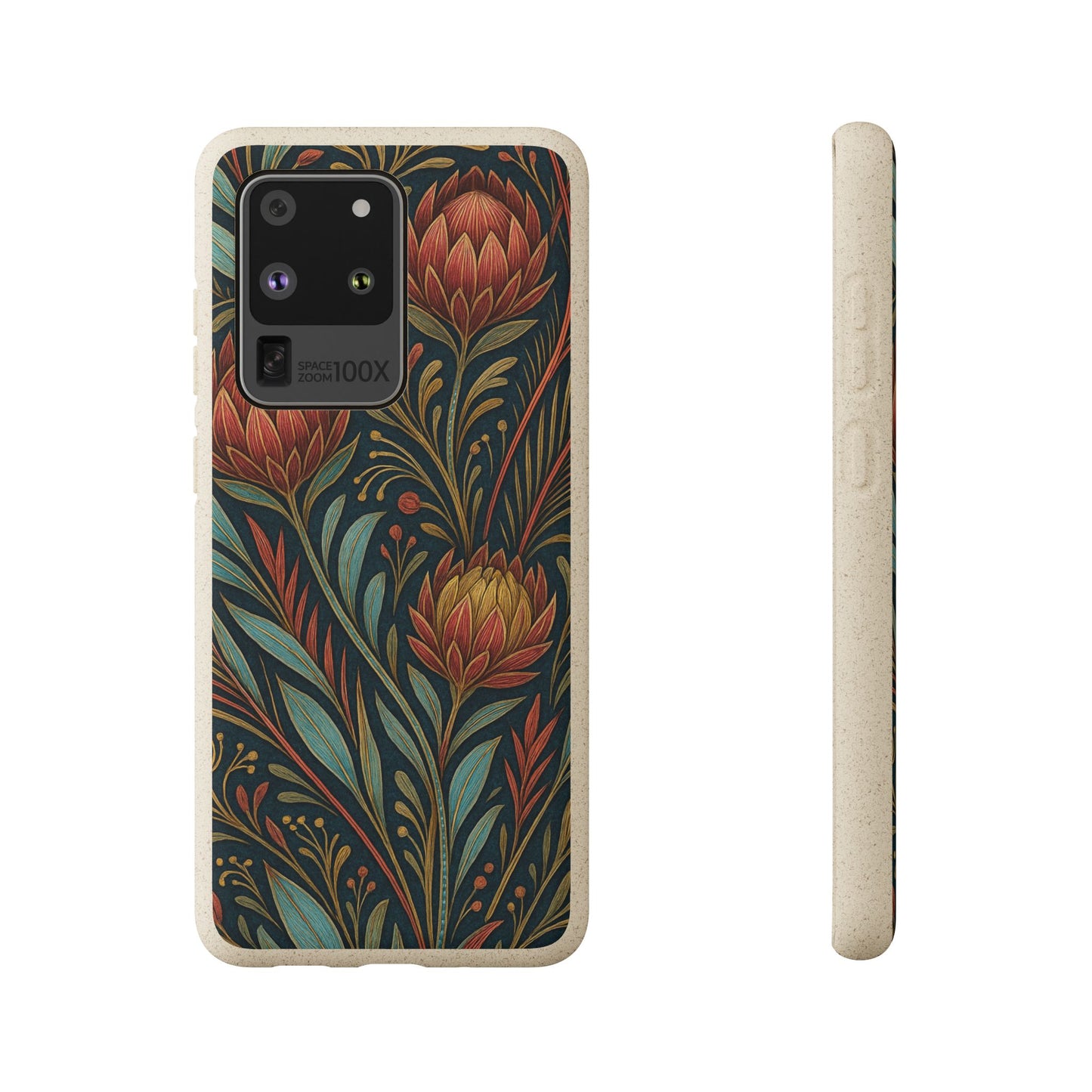 Sunburst Royal Flowers - Biodegradable Case