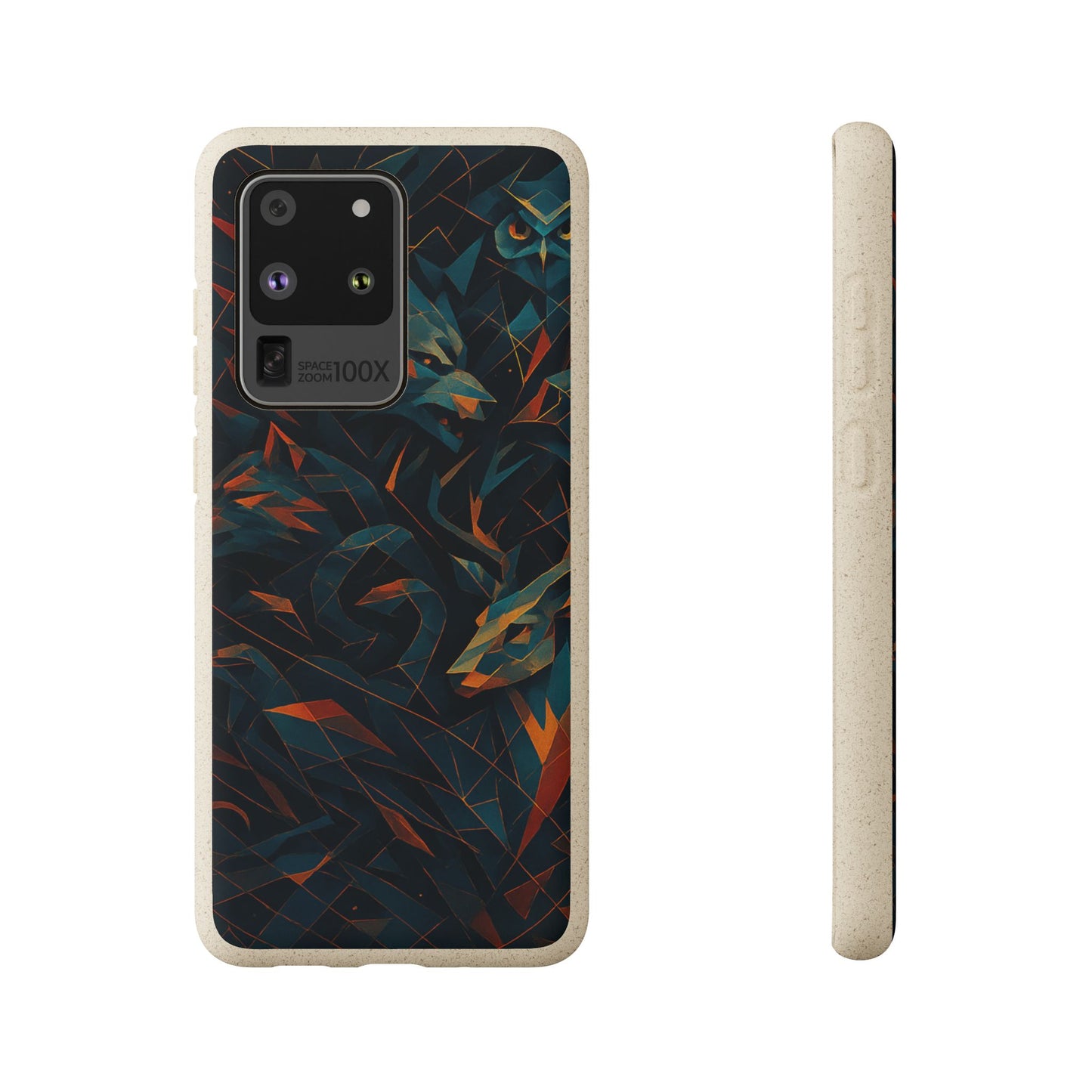 Geometric Shadow Animals - Biodegradable Case