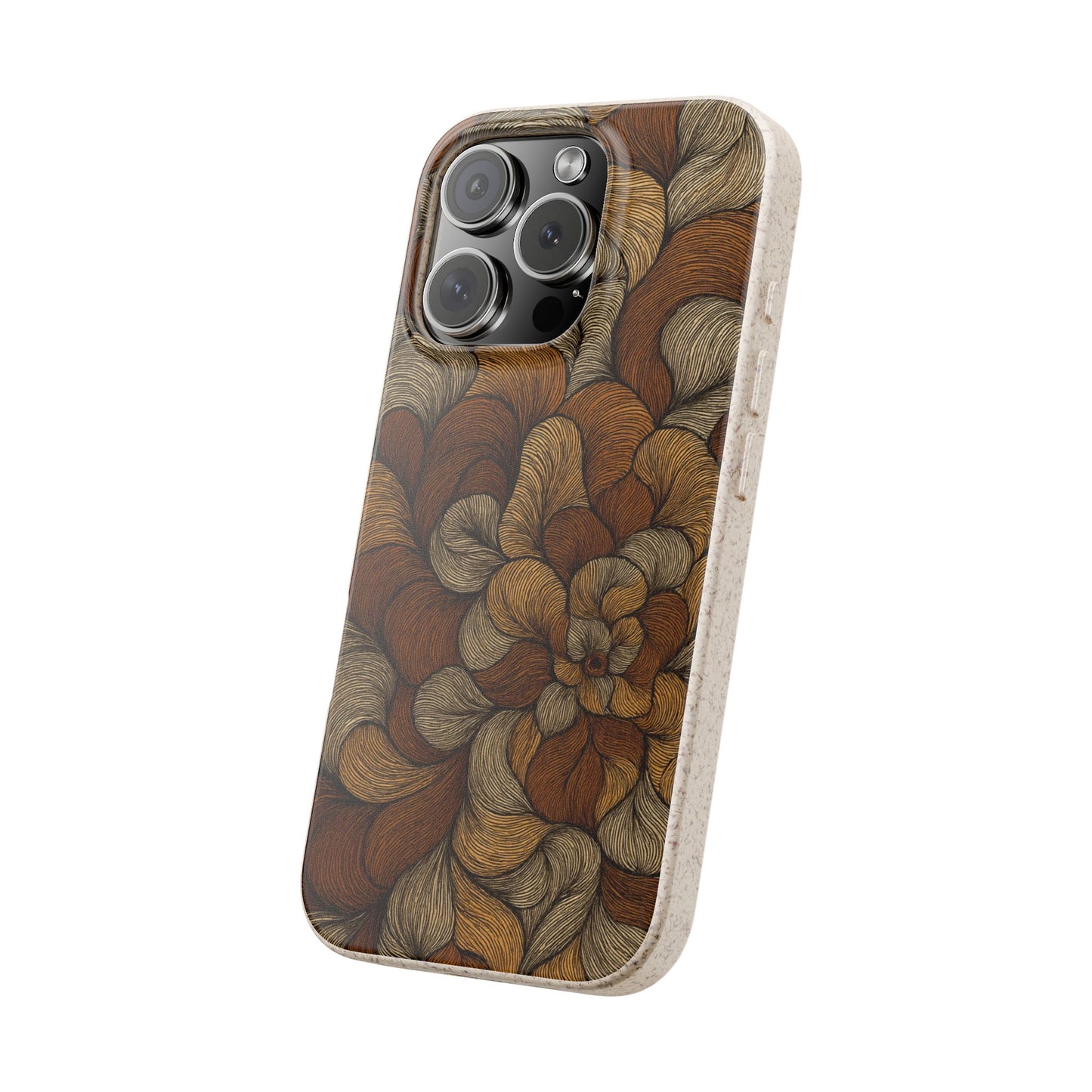 Earthy Mushroom Pedals - Biodegradable Case
