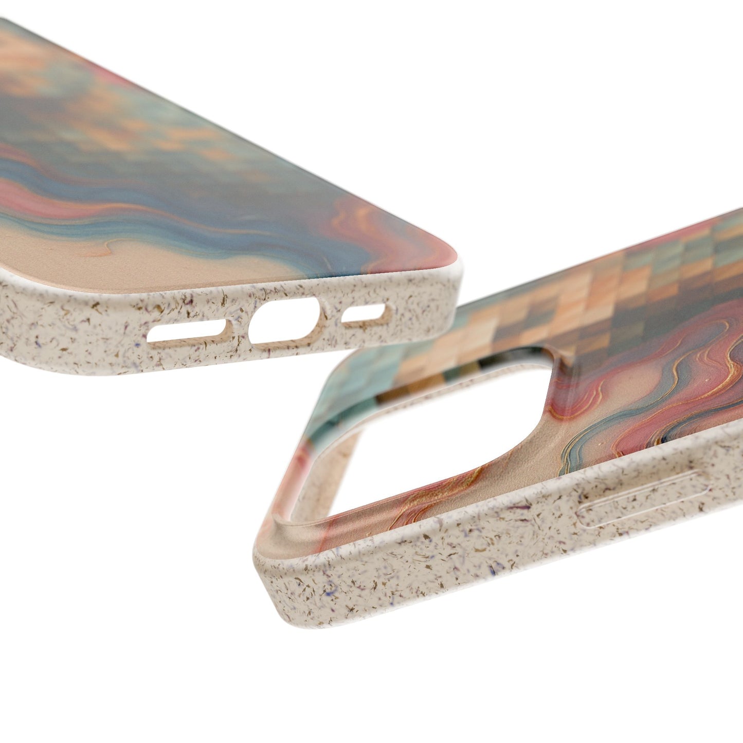 Mosaic Dreams & Liquid Flow - Biodegradable Case