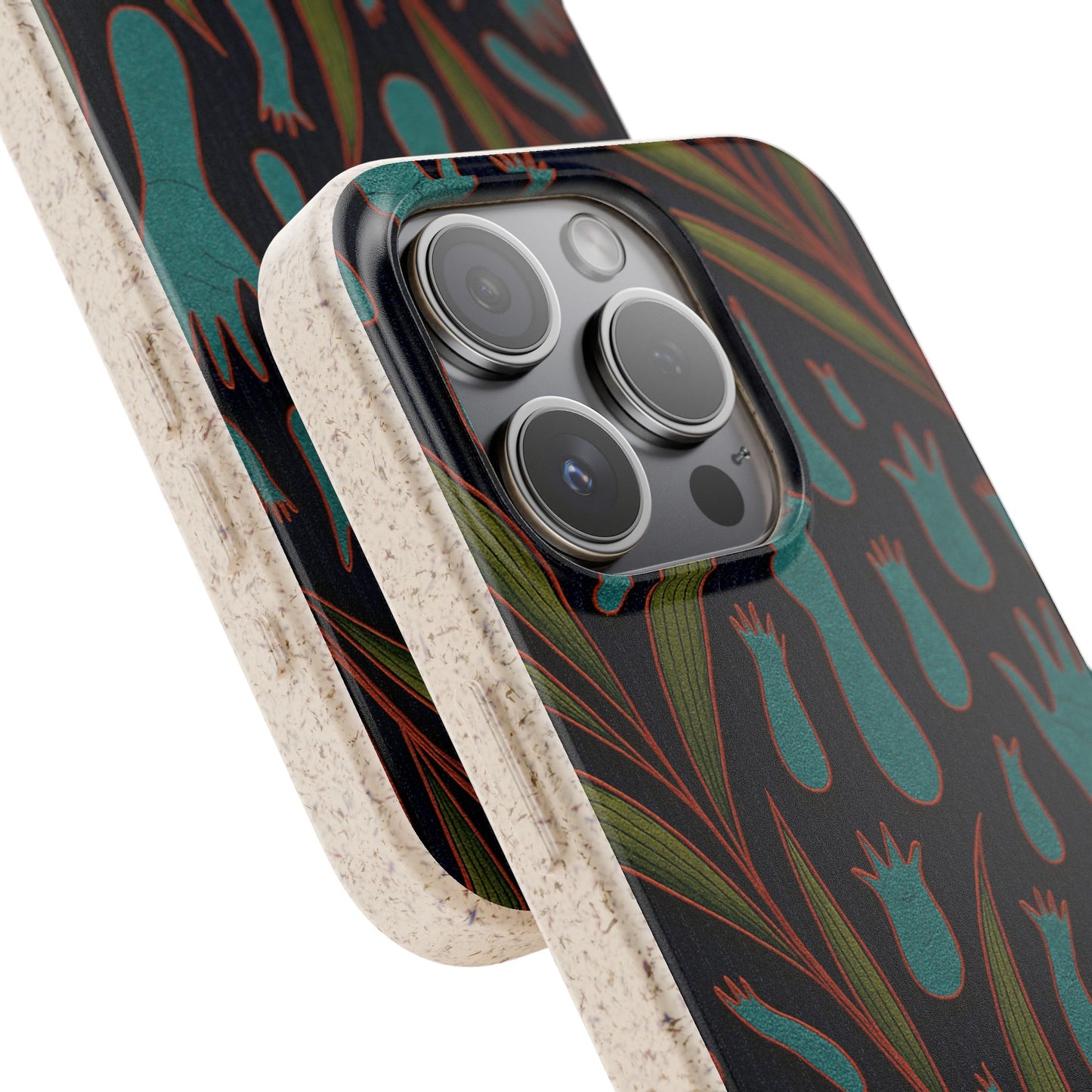 Handprints and Foliage - Biodegradable Case