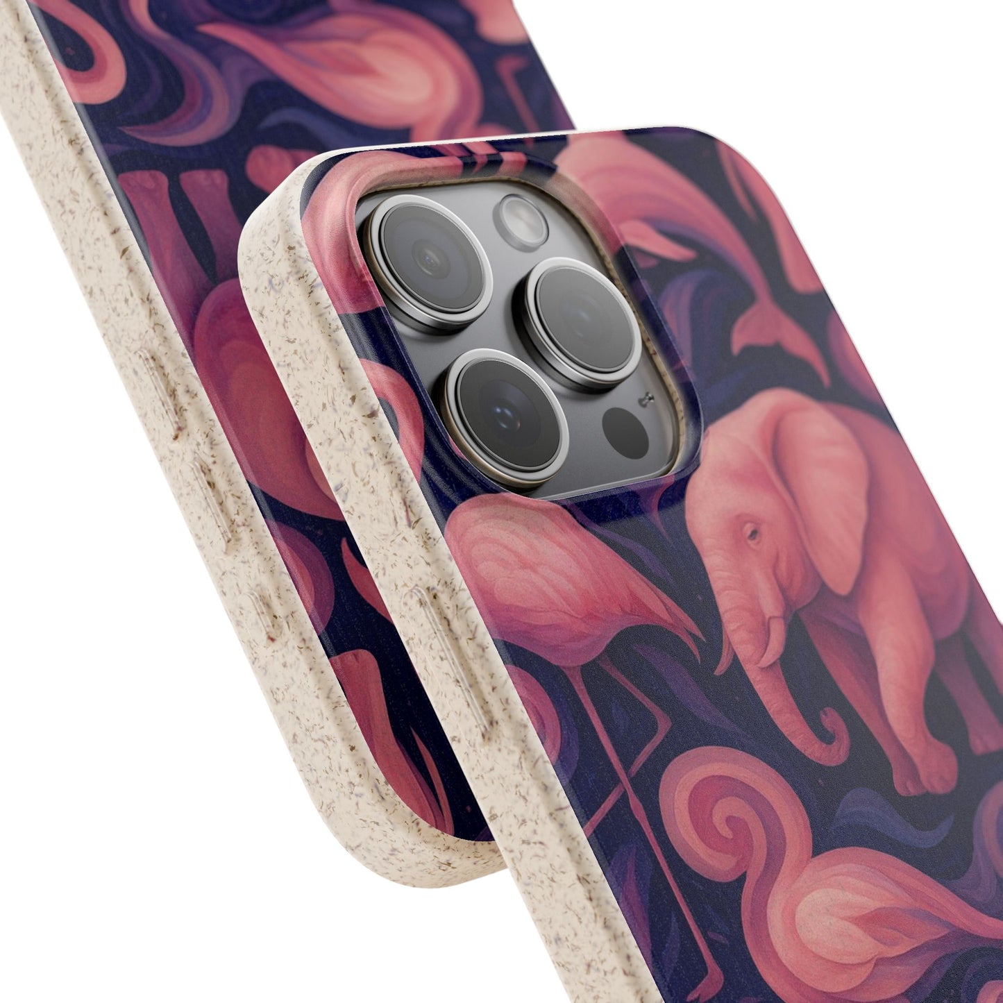 Pink Animalia - Biodegradable Case
