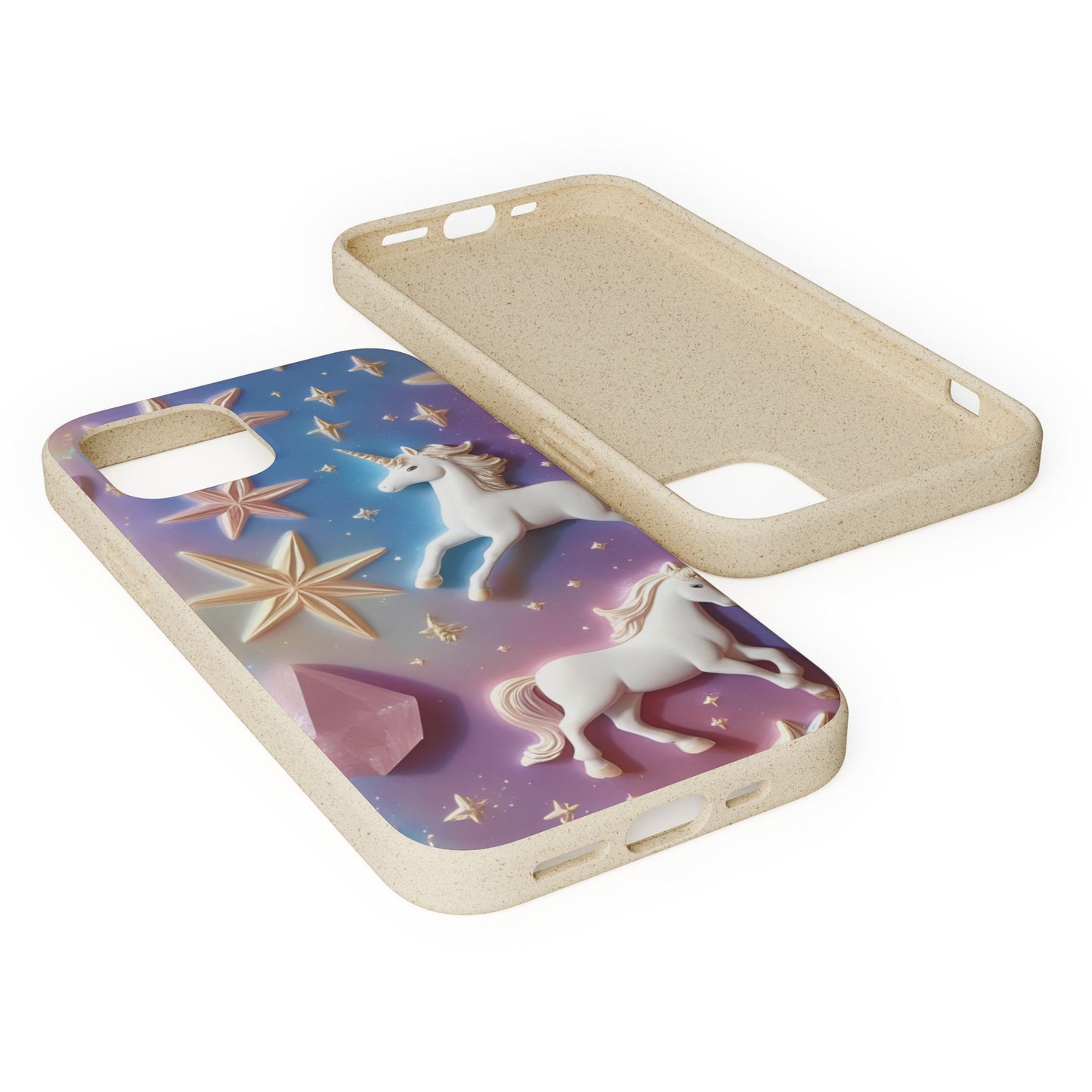 Unicorns & Gems - Biodegradable Case