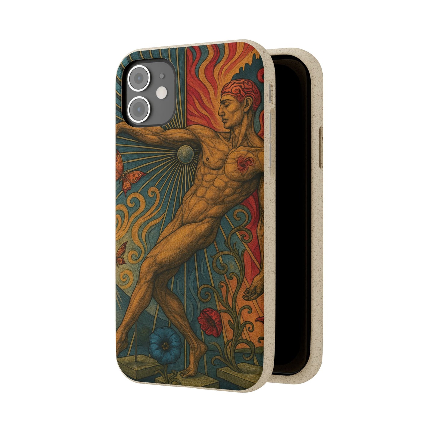 Mind, Spirit & Art - Biodegradable Case