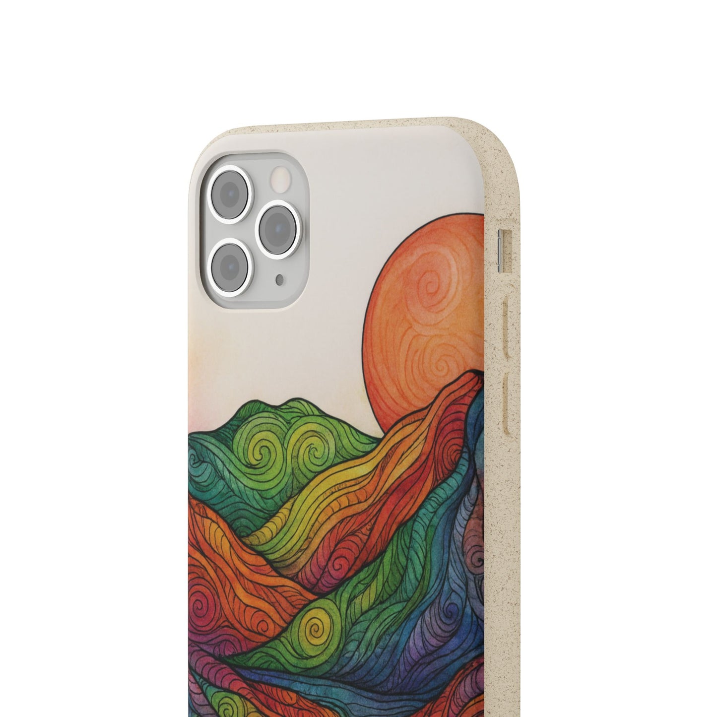 Watercolor Nature - Biodegradable Case