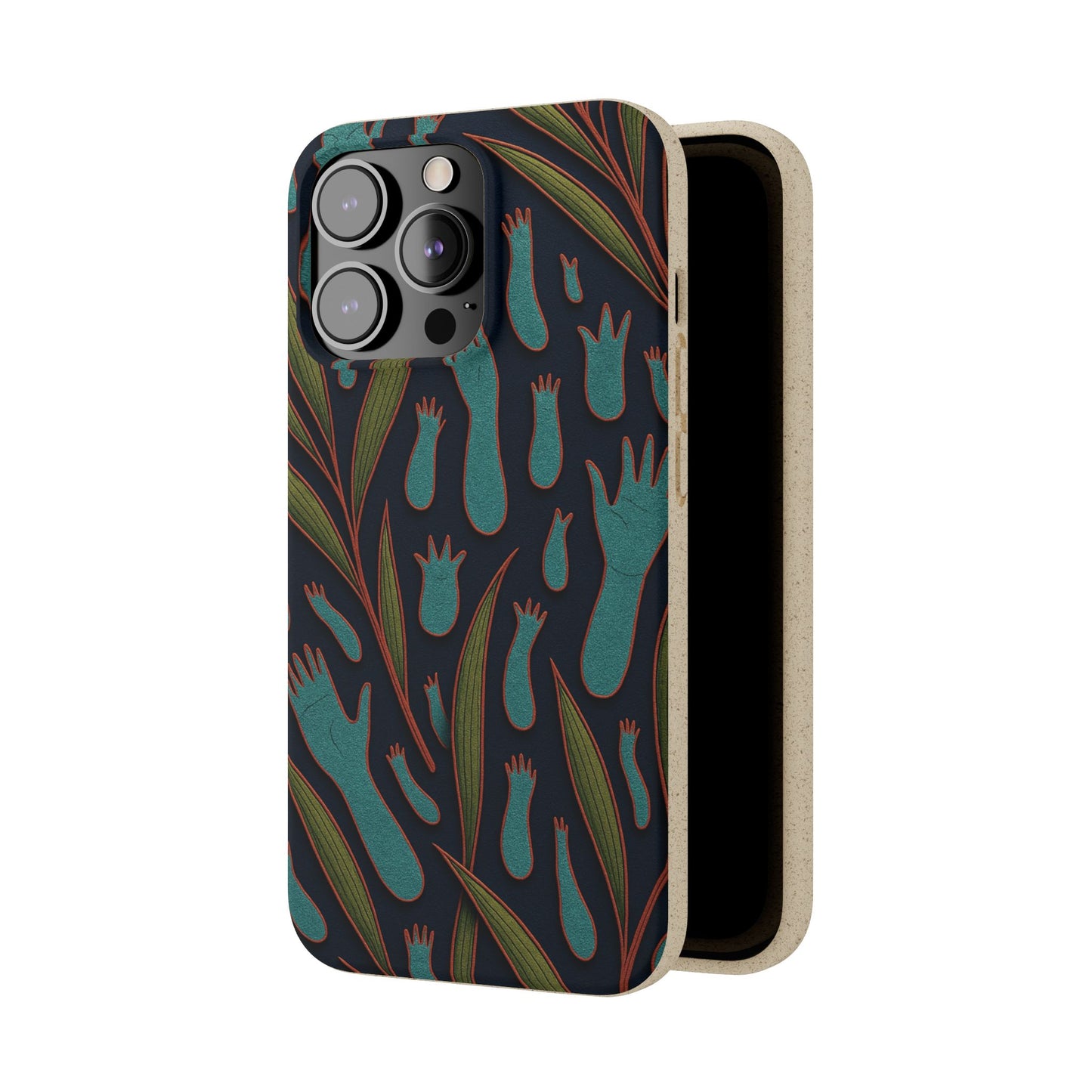 Handprints and Foliage - Biodegradable Case