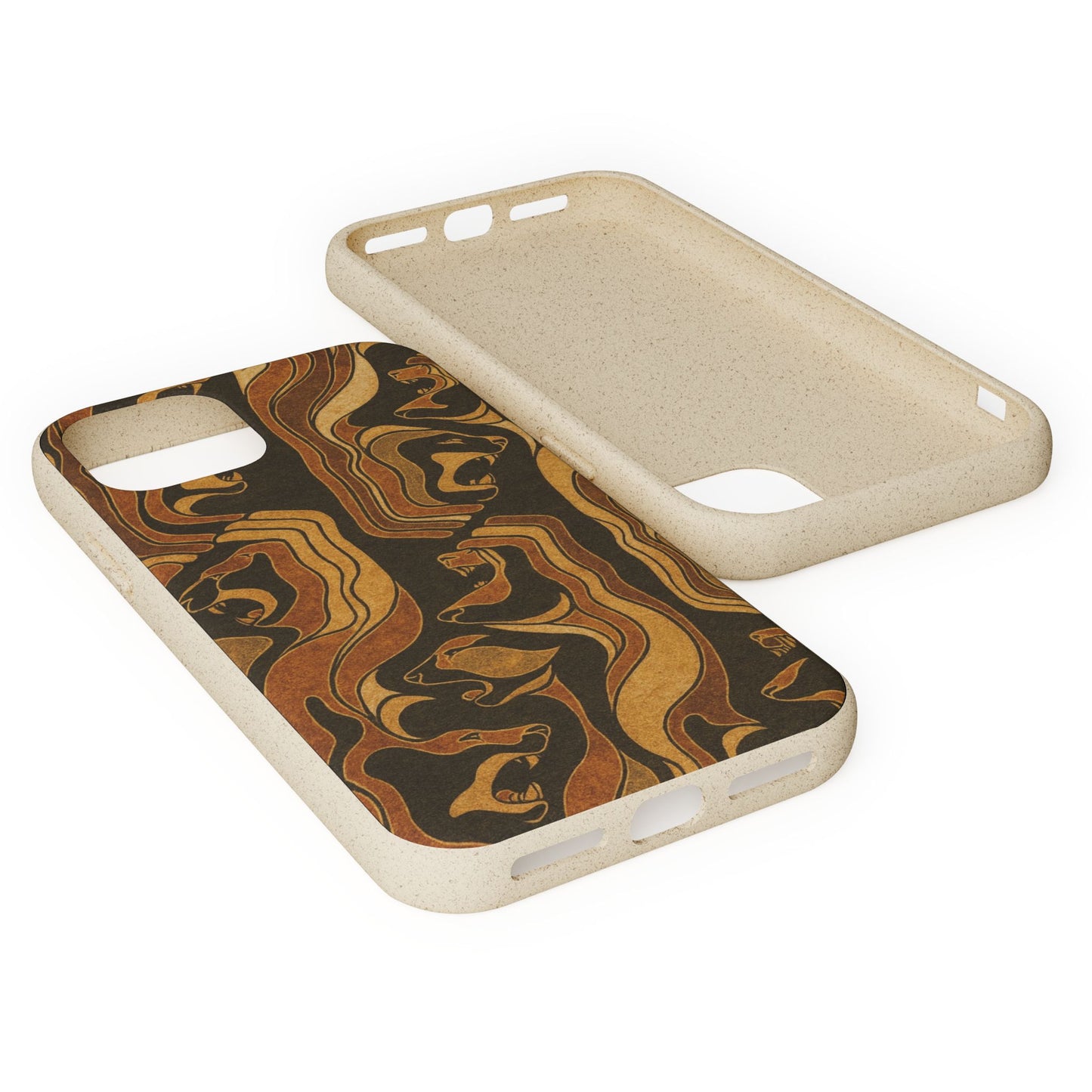 Wooden Wolves of Night - Biodegradable Case