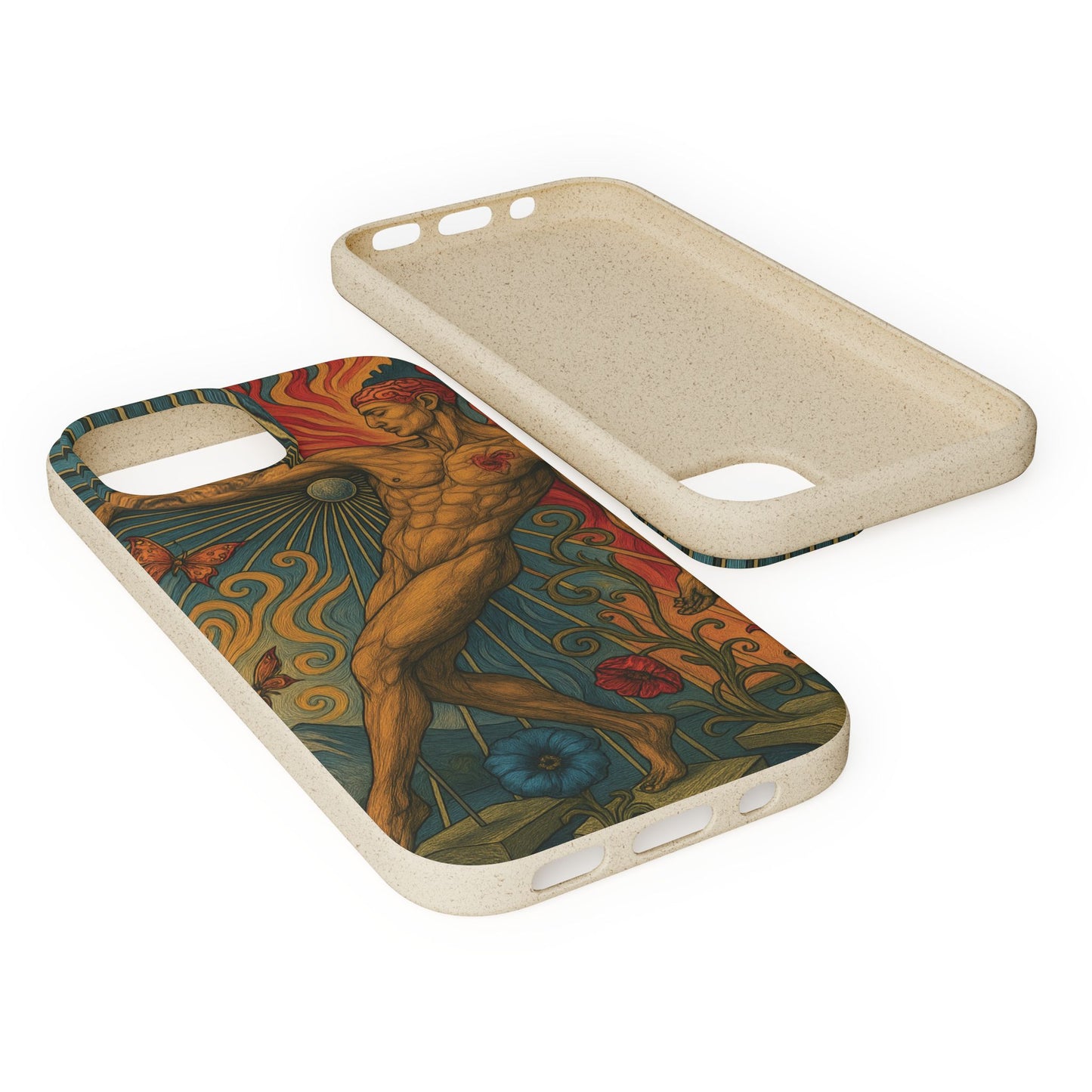 Mind, Spirit & Art - Biodegradable Case