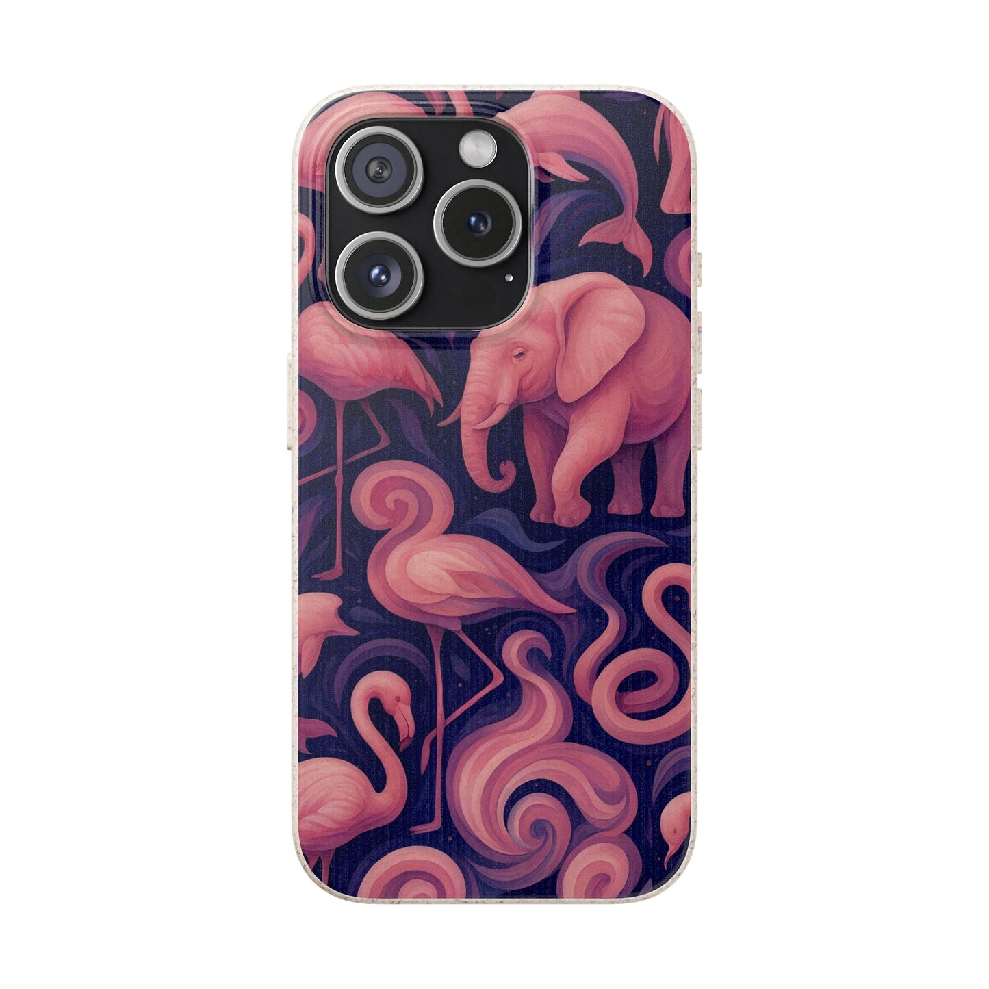 Pink Animalia - Biodegradable Case