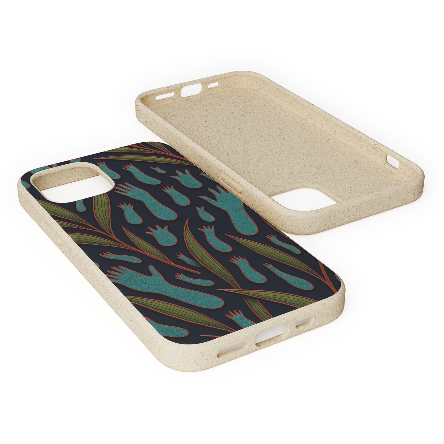 Handprints and Foliage - Biodegradable Case