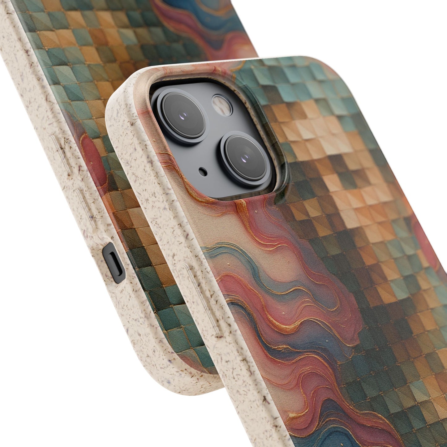 Mosaic Dreams & Liquid Flow - Biodegradable Case