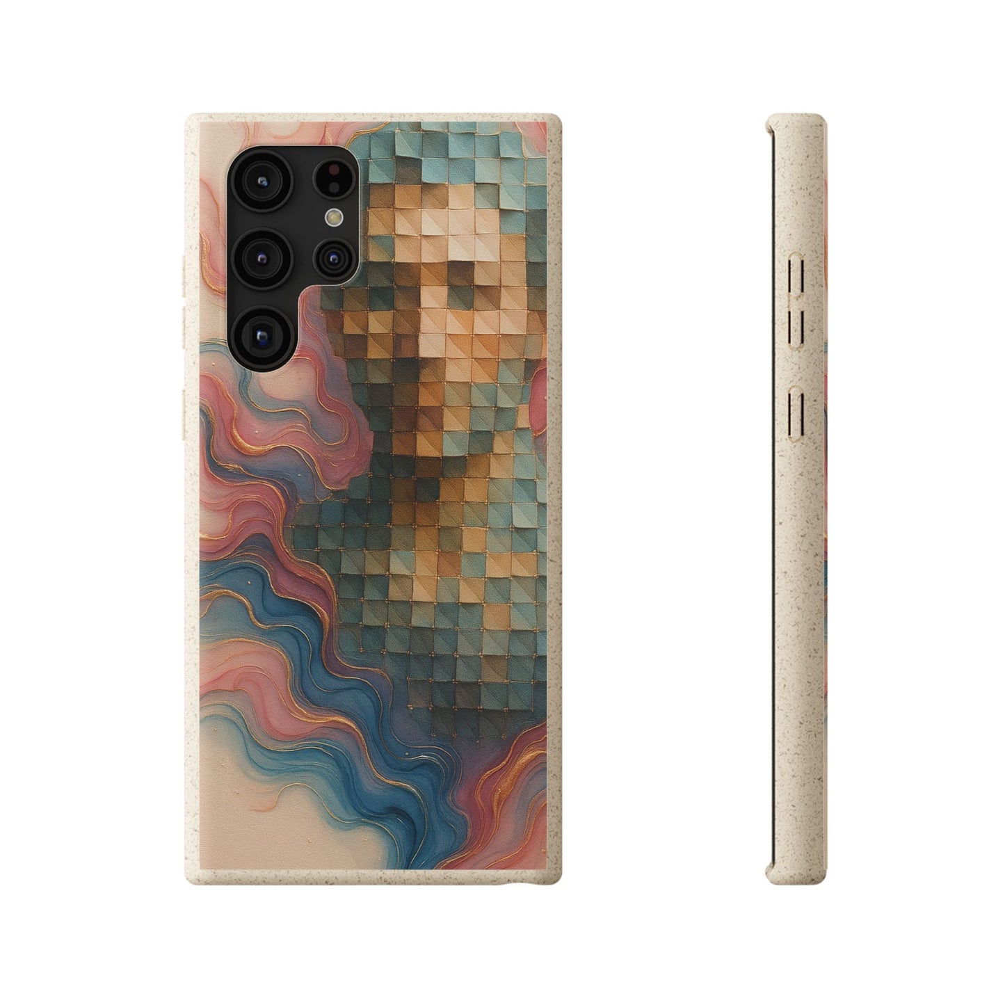 Mosaic Dreams & Liquid Flow - Biodegradable Case