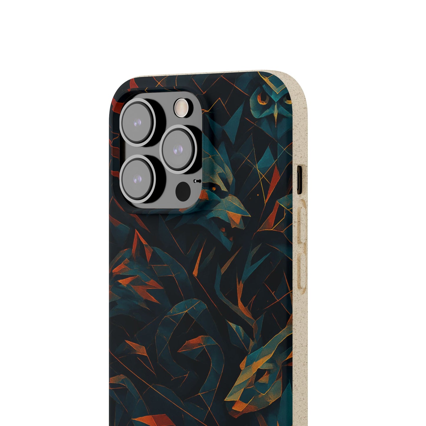 Geometric Shadow Animals - Biodegradable Case