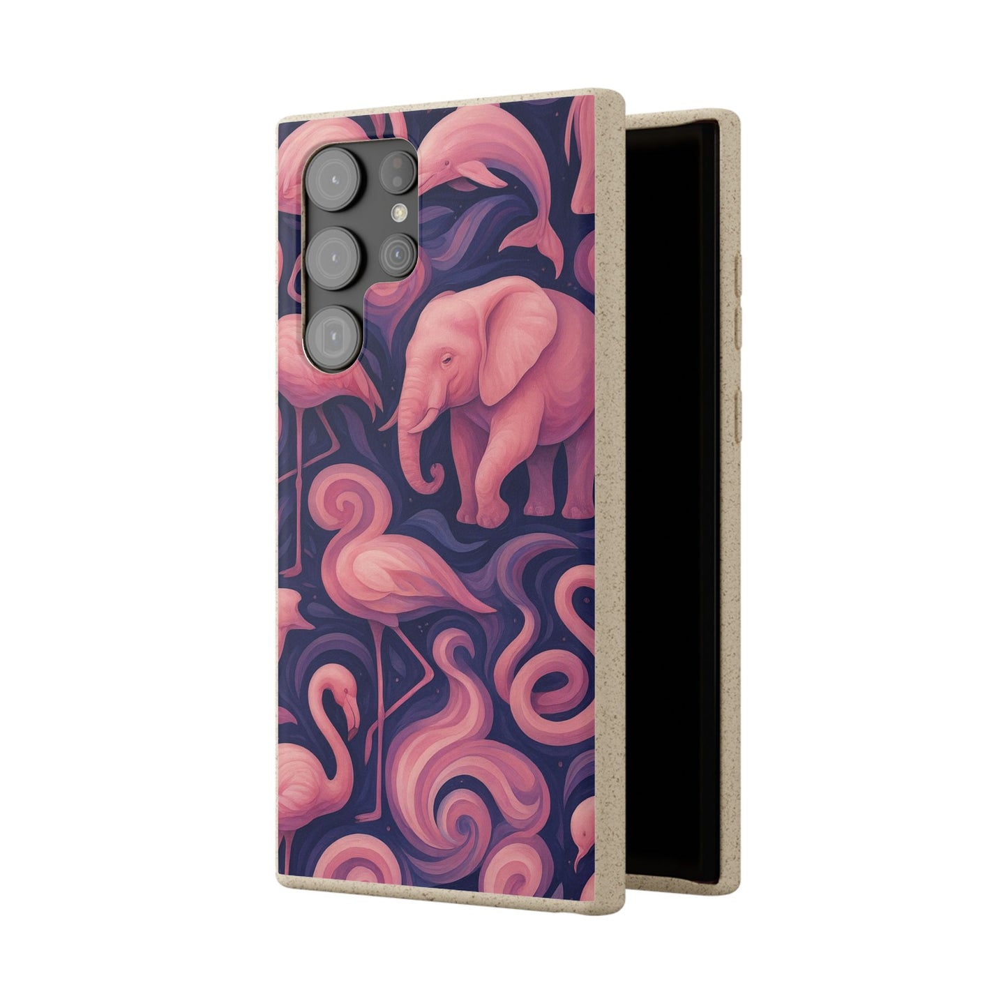 Pink Animalia - Biodegradable Case
