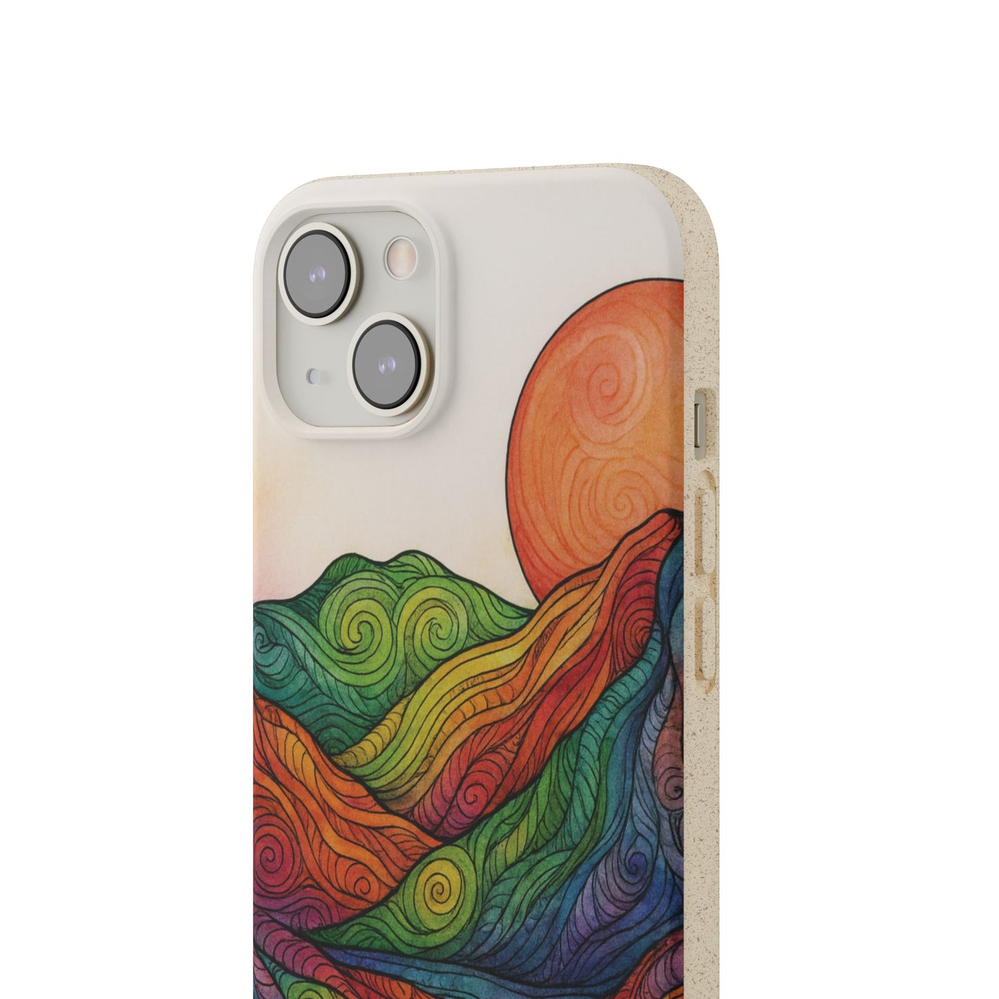 Watercolor Nature - Biodegradable Case