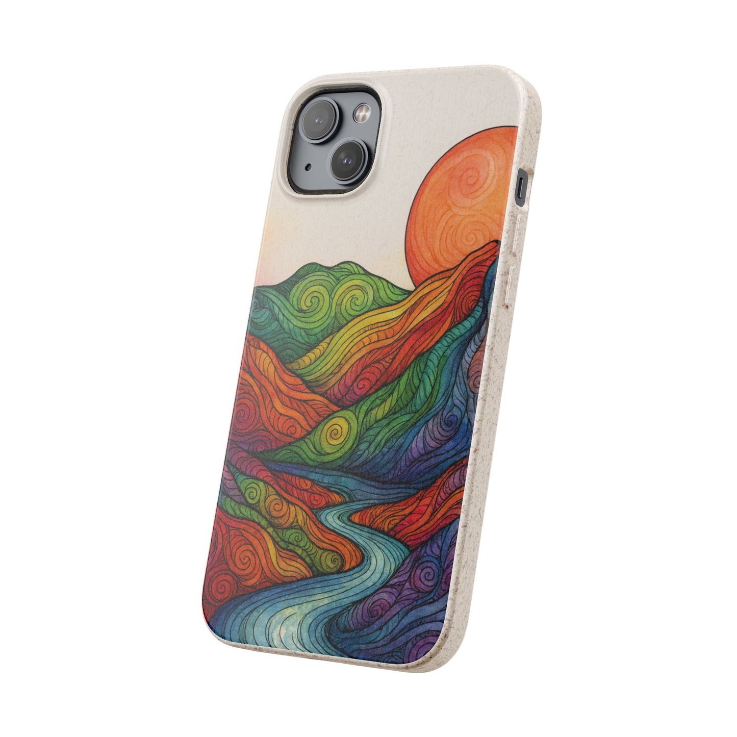 Watercolor Nature - Biodegradable Case