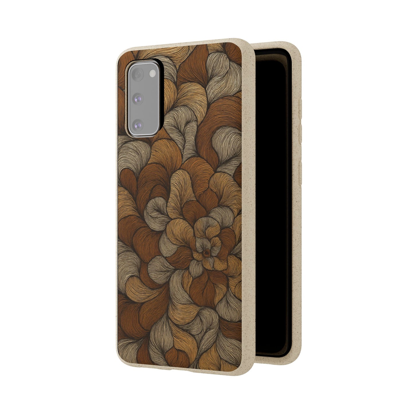 Earthy Mushroom Pedals - Biodegradable Case