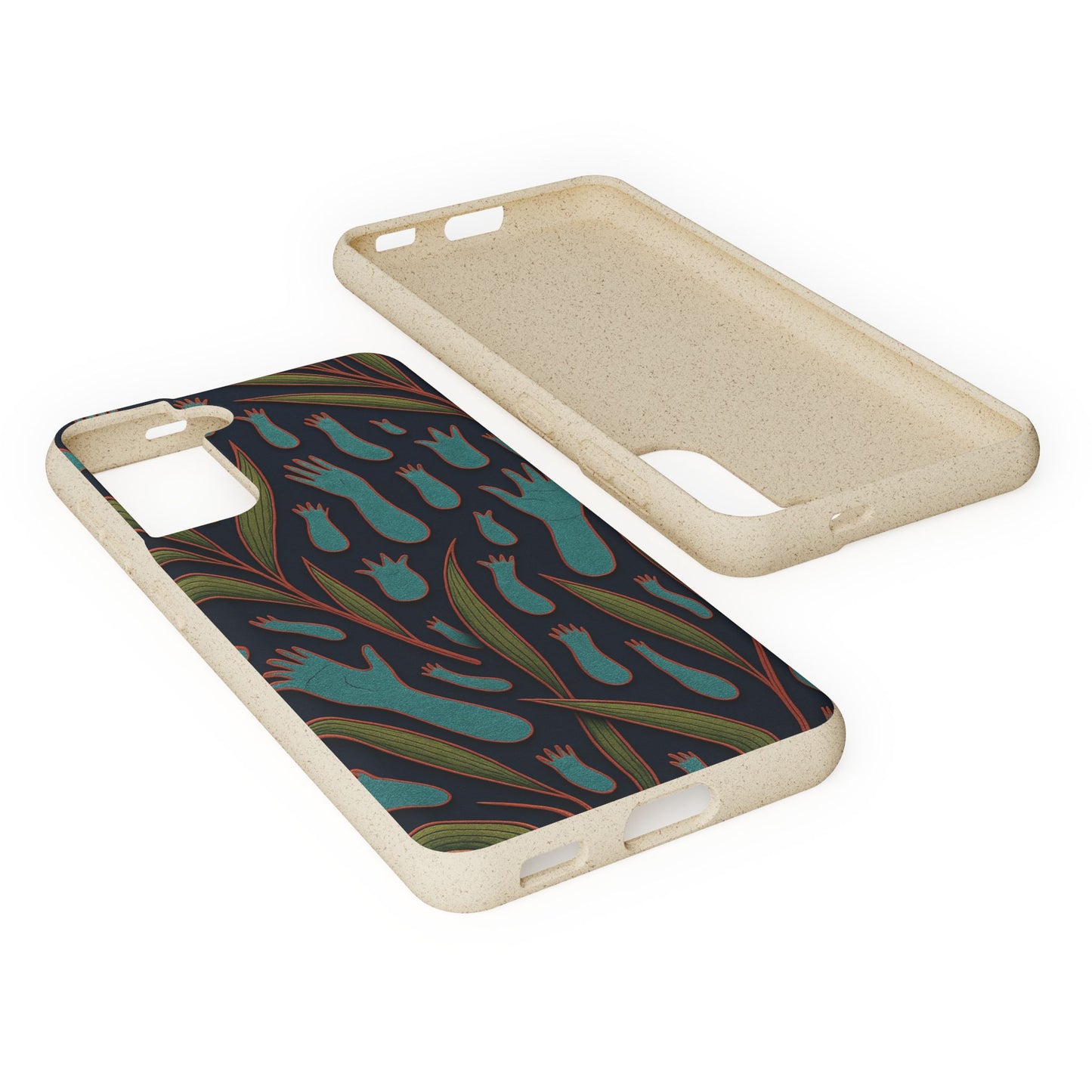 Handprints and Foliage - Biodegradable Case