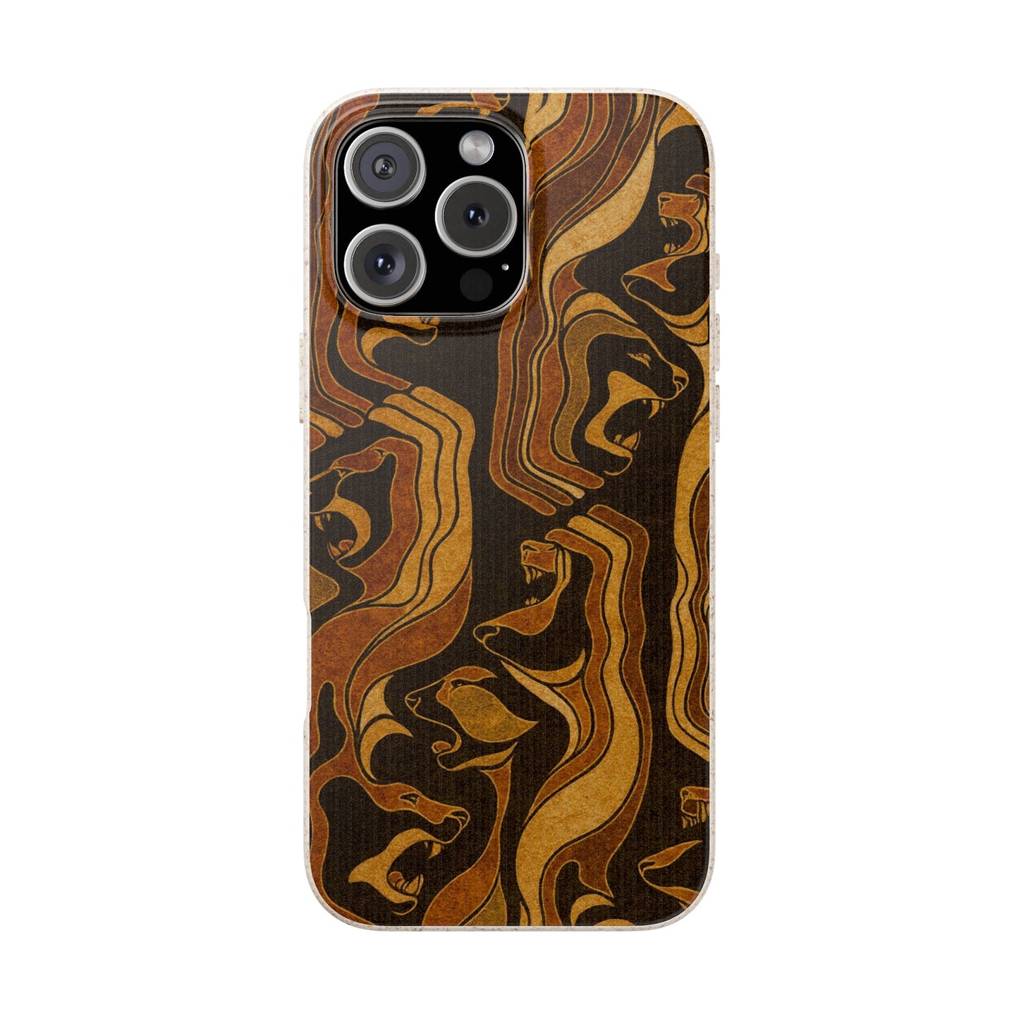 Wooden Wolves of Night - Biodegradable Case