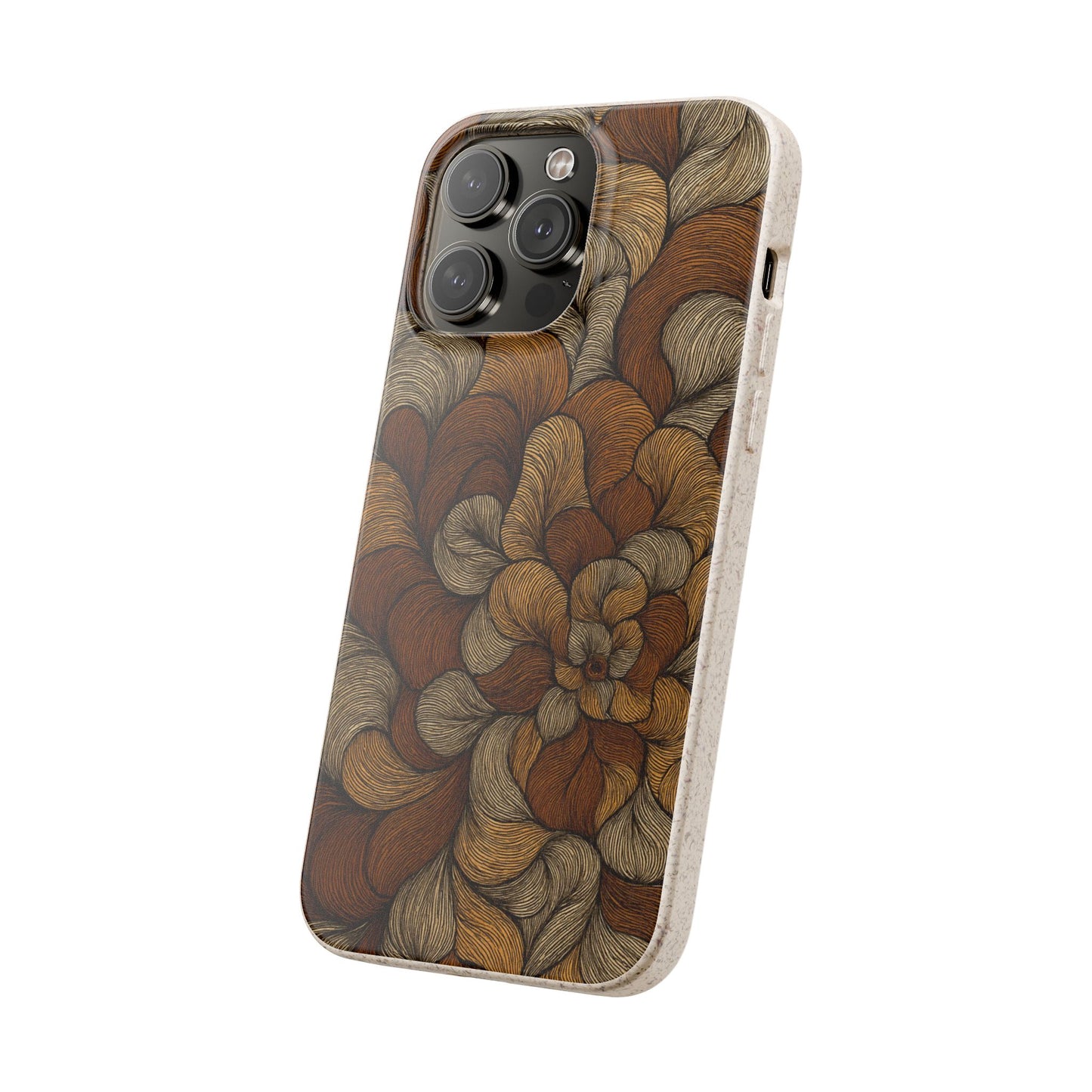 Earthy Mushroom Pedals - Biodegradable Case