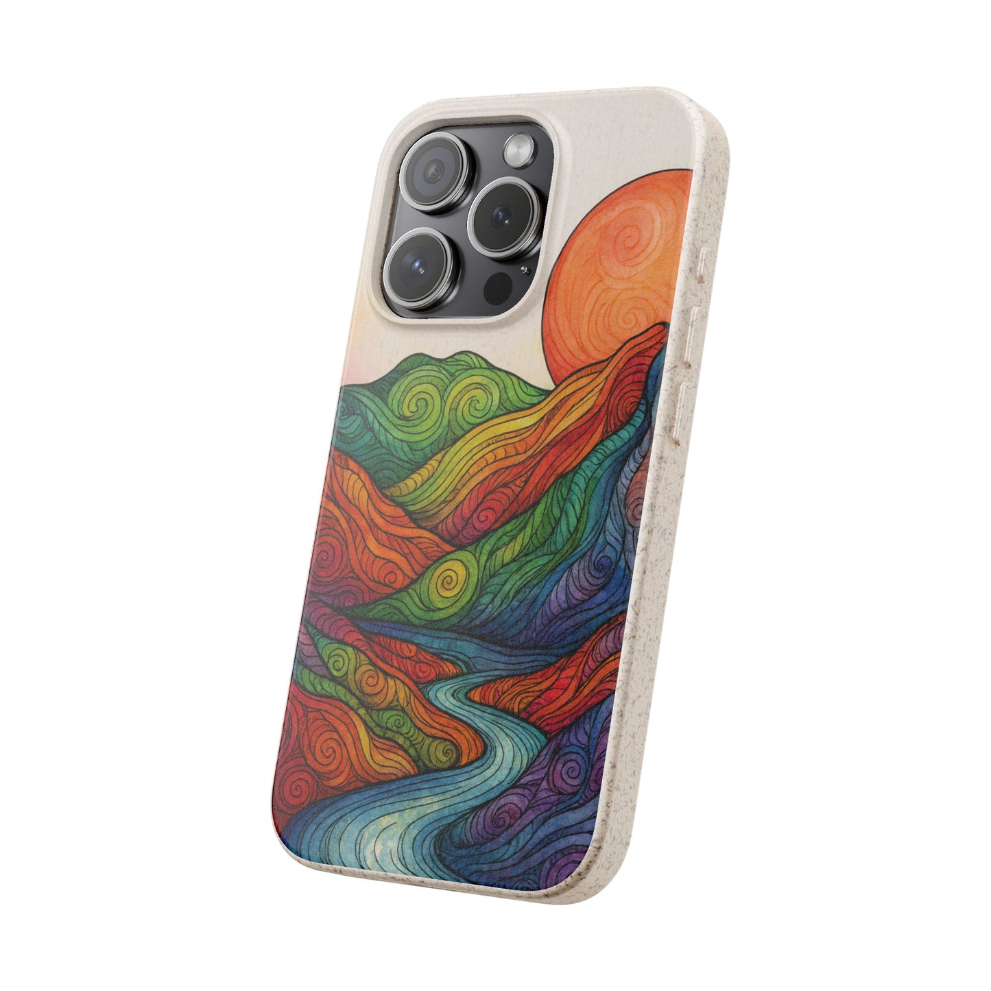 Watercolor Nature - Biodegradable Case
