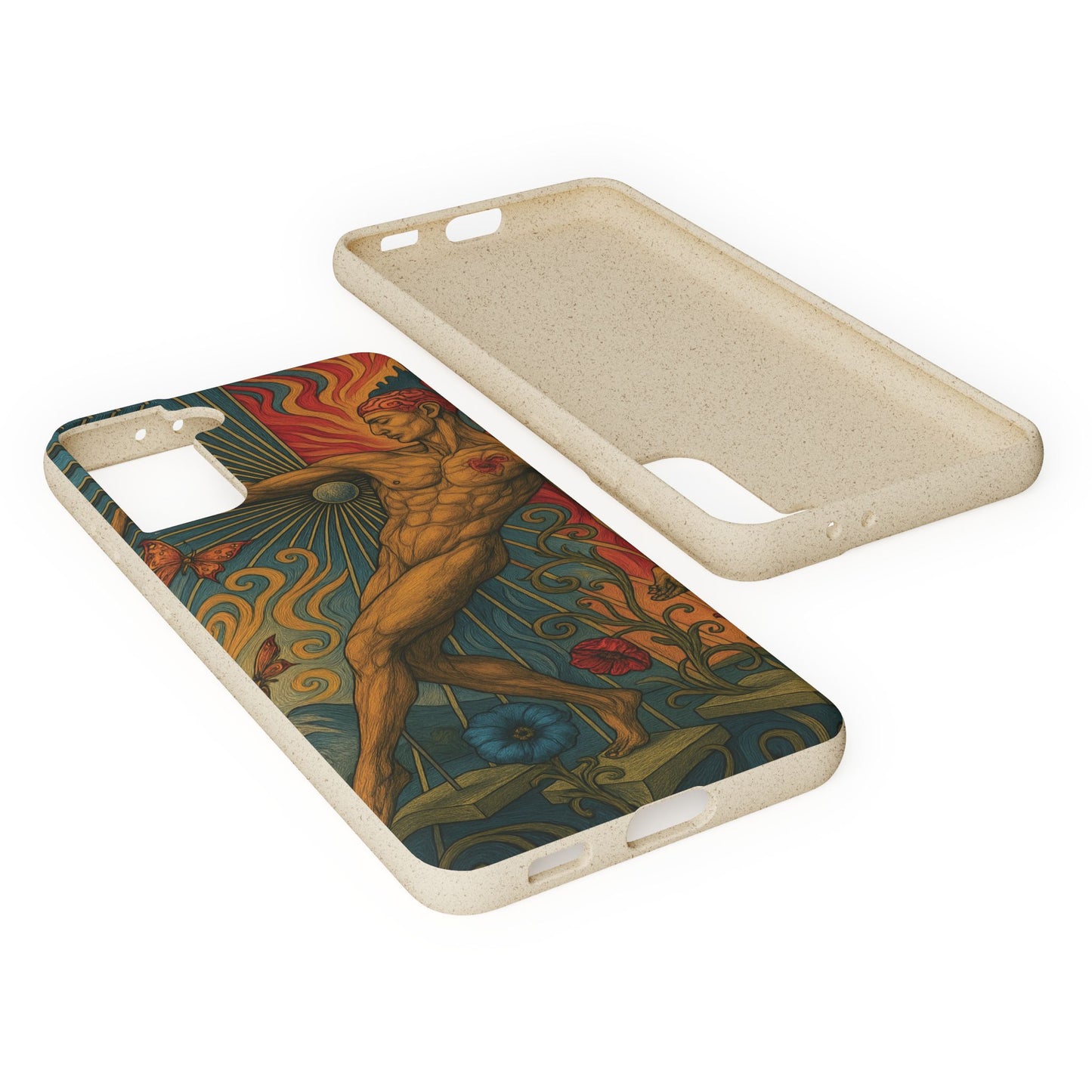 Mind, Spirit & Art - Biodegradable Case